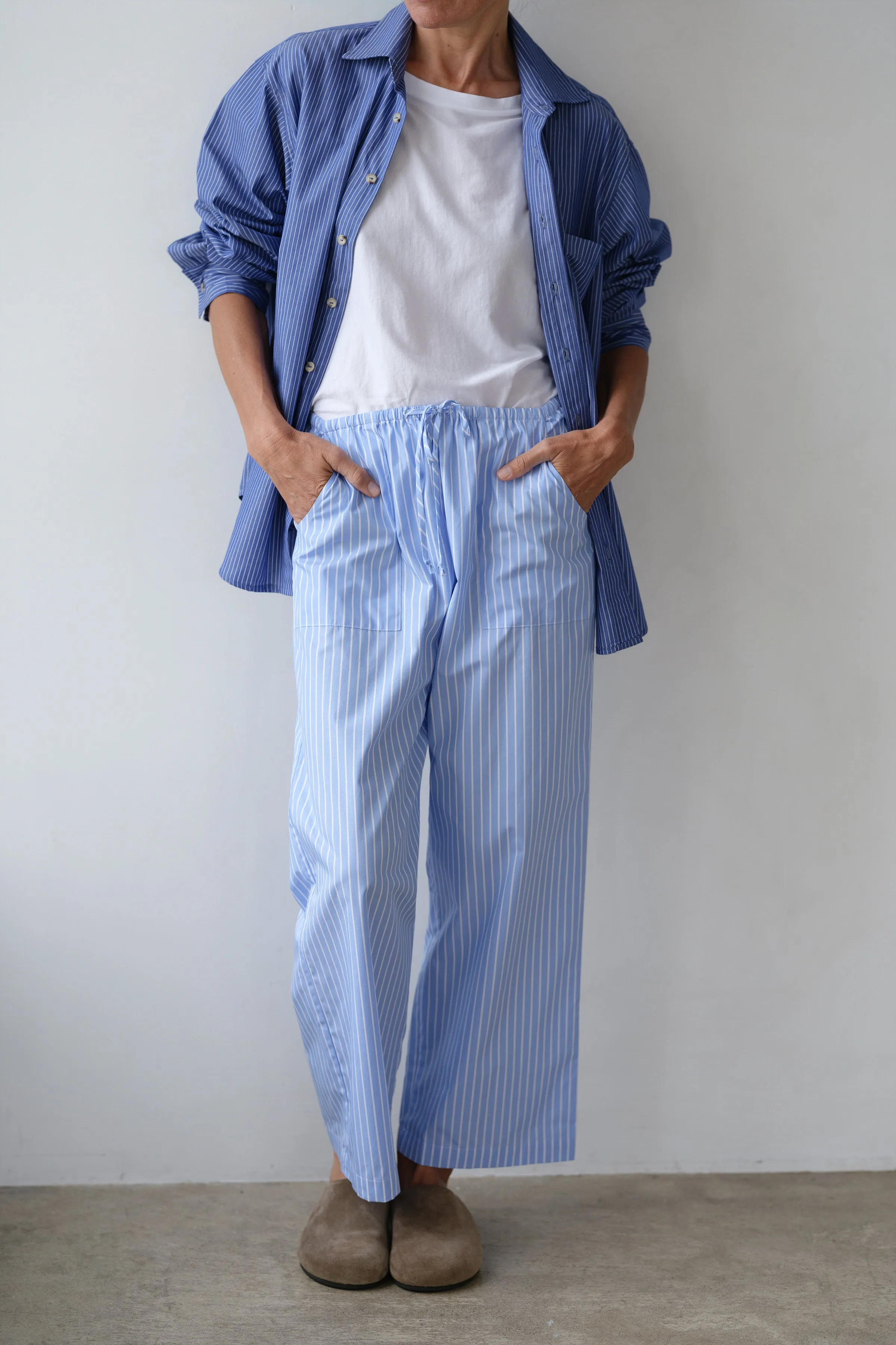 The Pop Stripe Drawstring Pant sold by DONNI. product image thumbnail 3