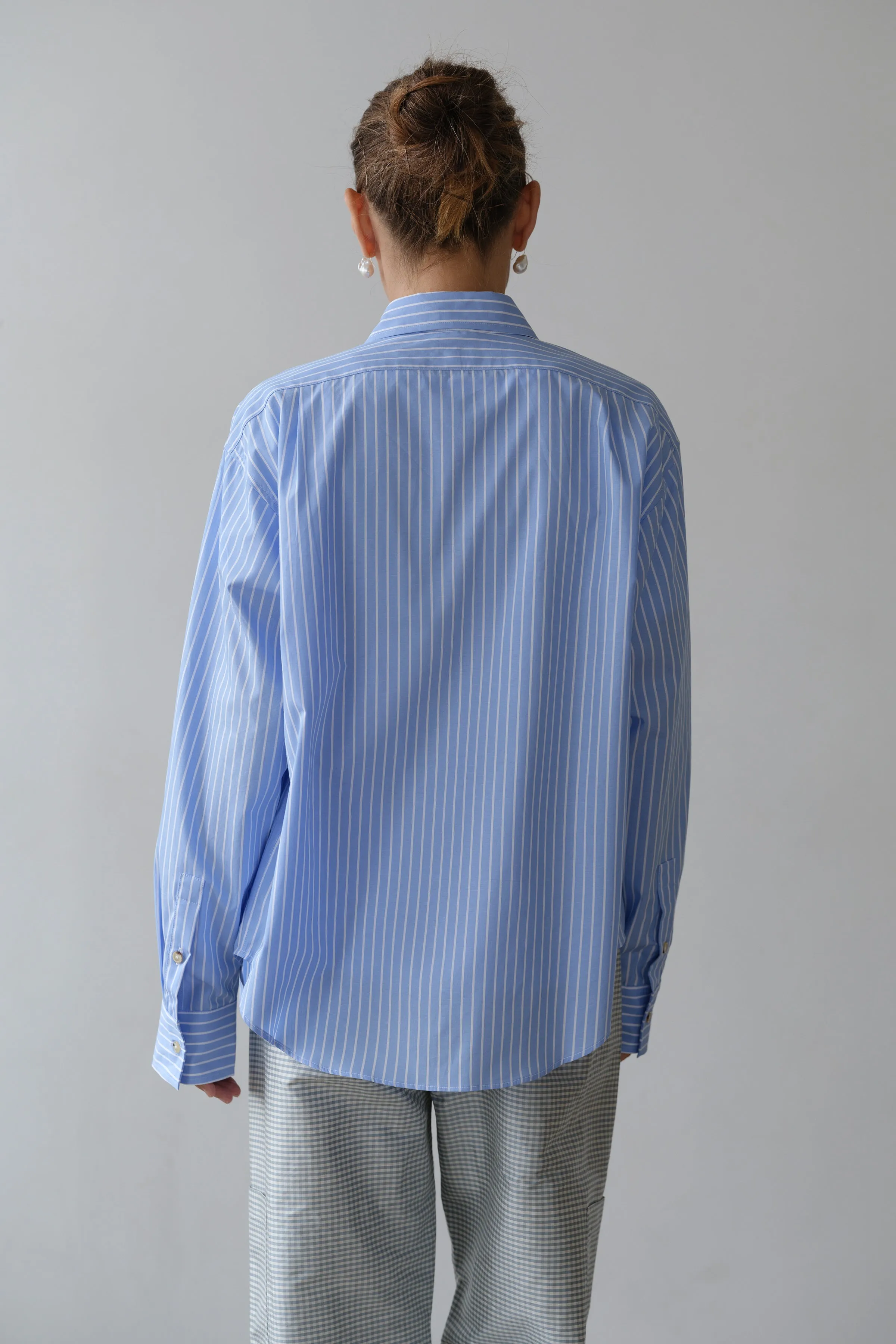 The Pop Stripe Shirt sold by DONNI. product image thumbnail 4