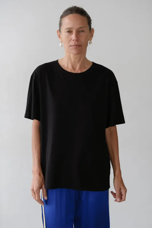 The Jersey Oversized Tee sold by DONNI.