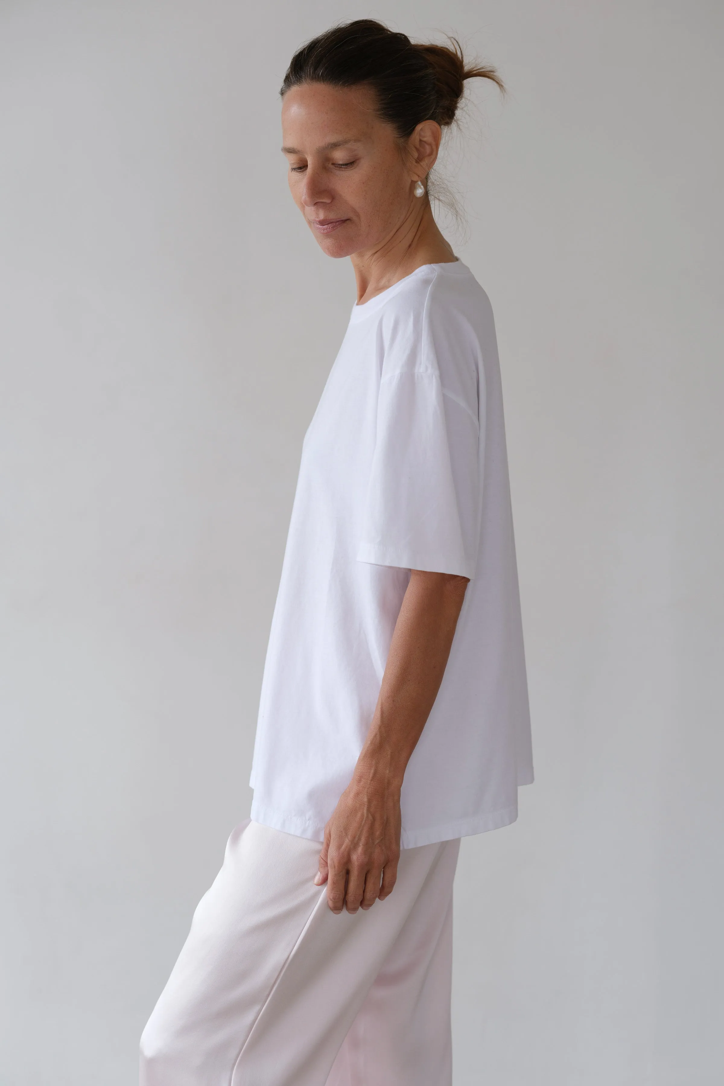 The Jersey Oversized Tee sold by DONNI. product image thumbnail 4