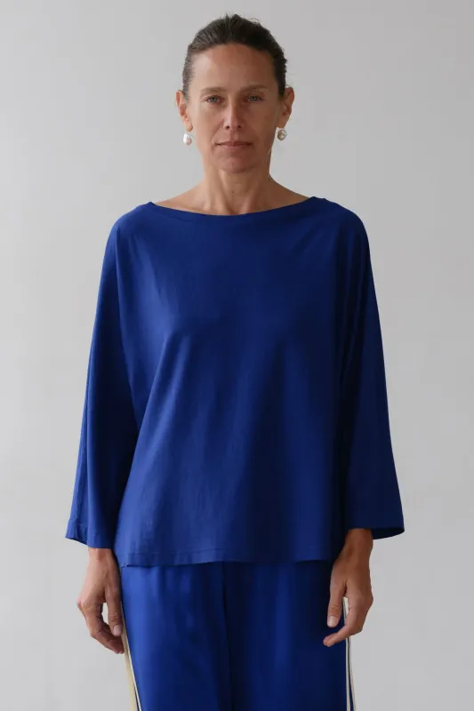 The Jersey Relaxed Boatneck sold by DONNI.