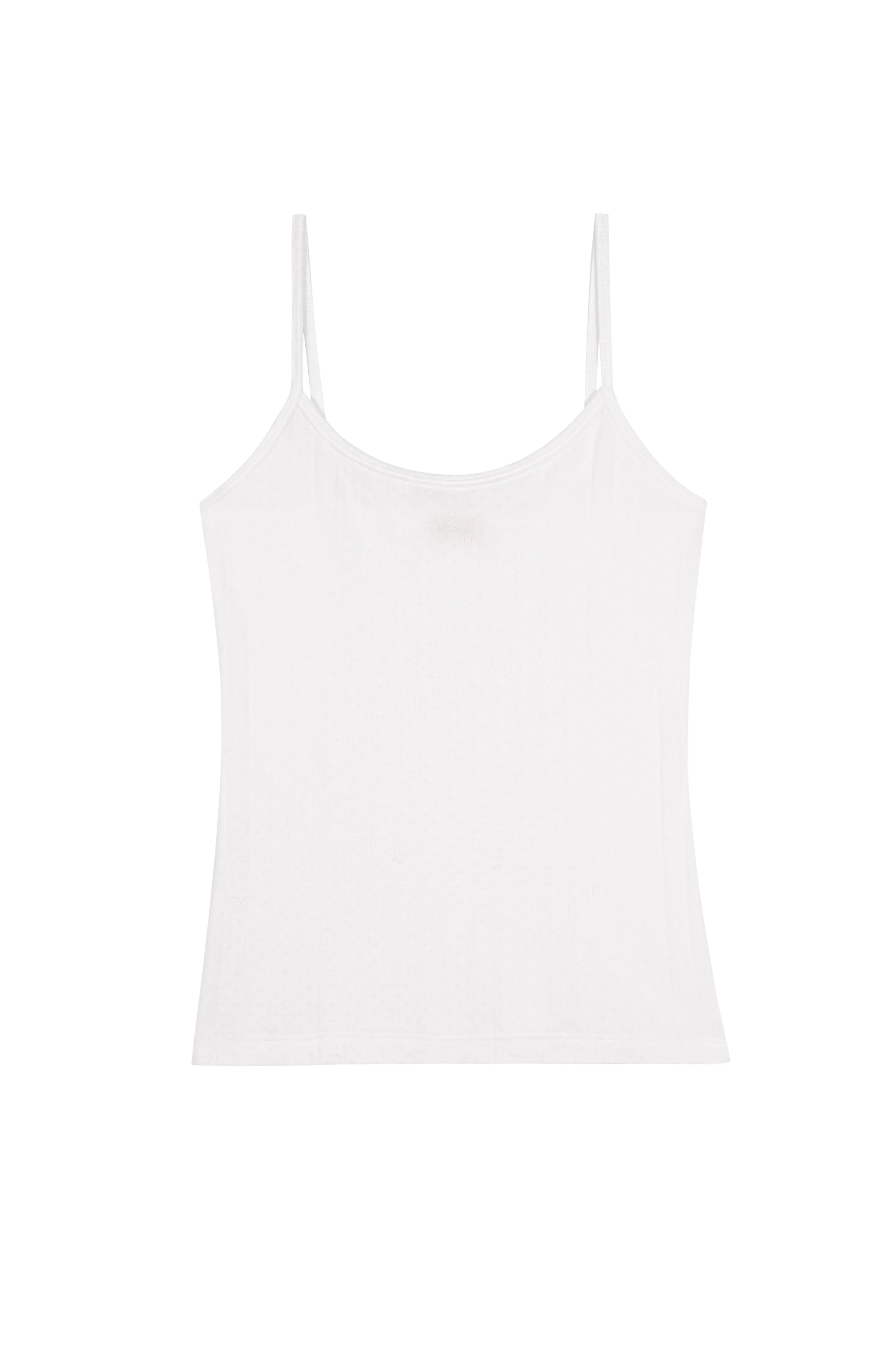 The Pointelle Cami Tank sold by DONNI. product image thumbnail 2