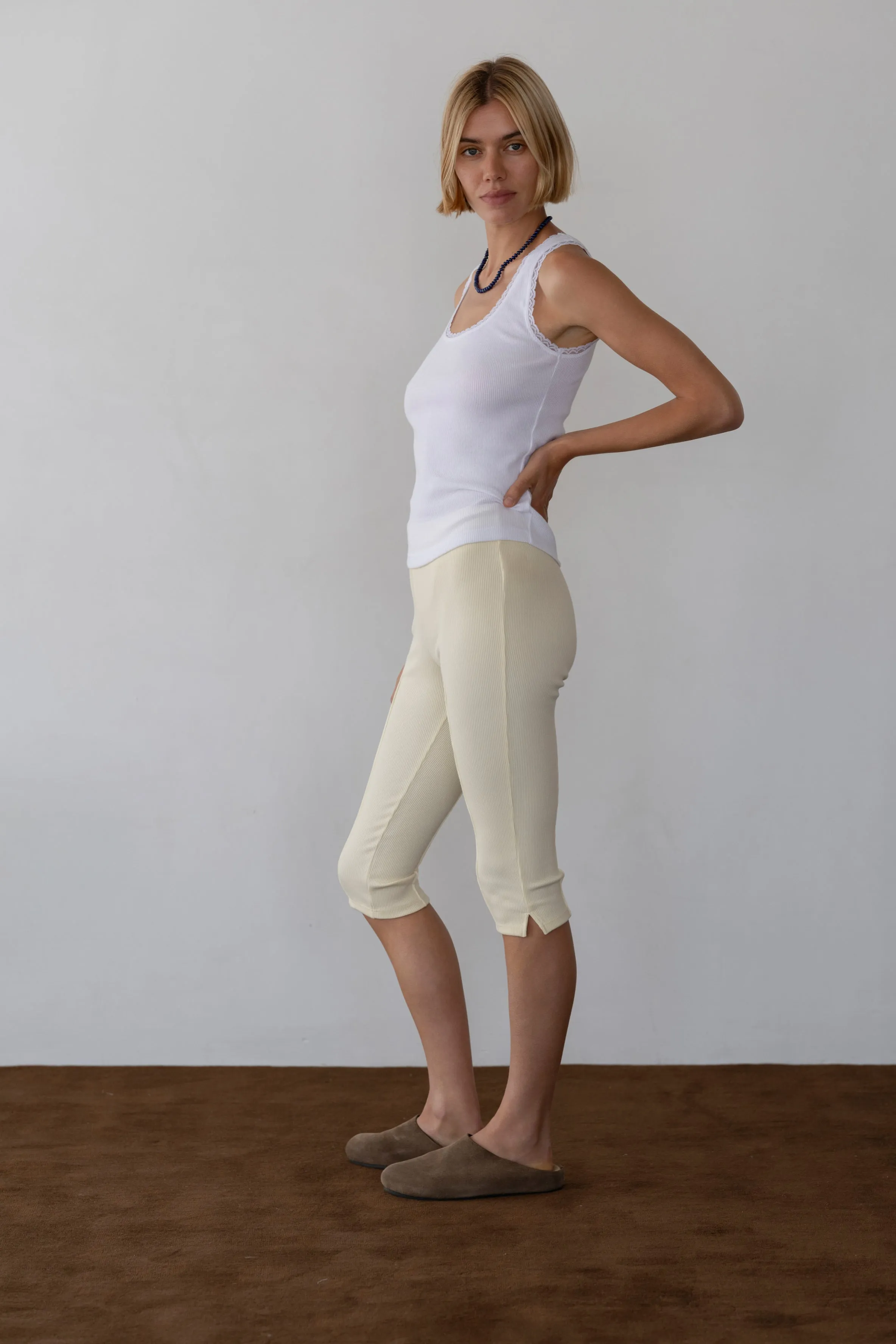 The Rib Pedal Pusher sold by DONNI. product image thumbnail 3