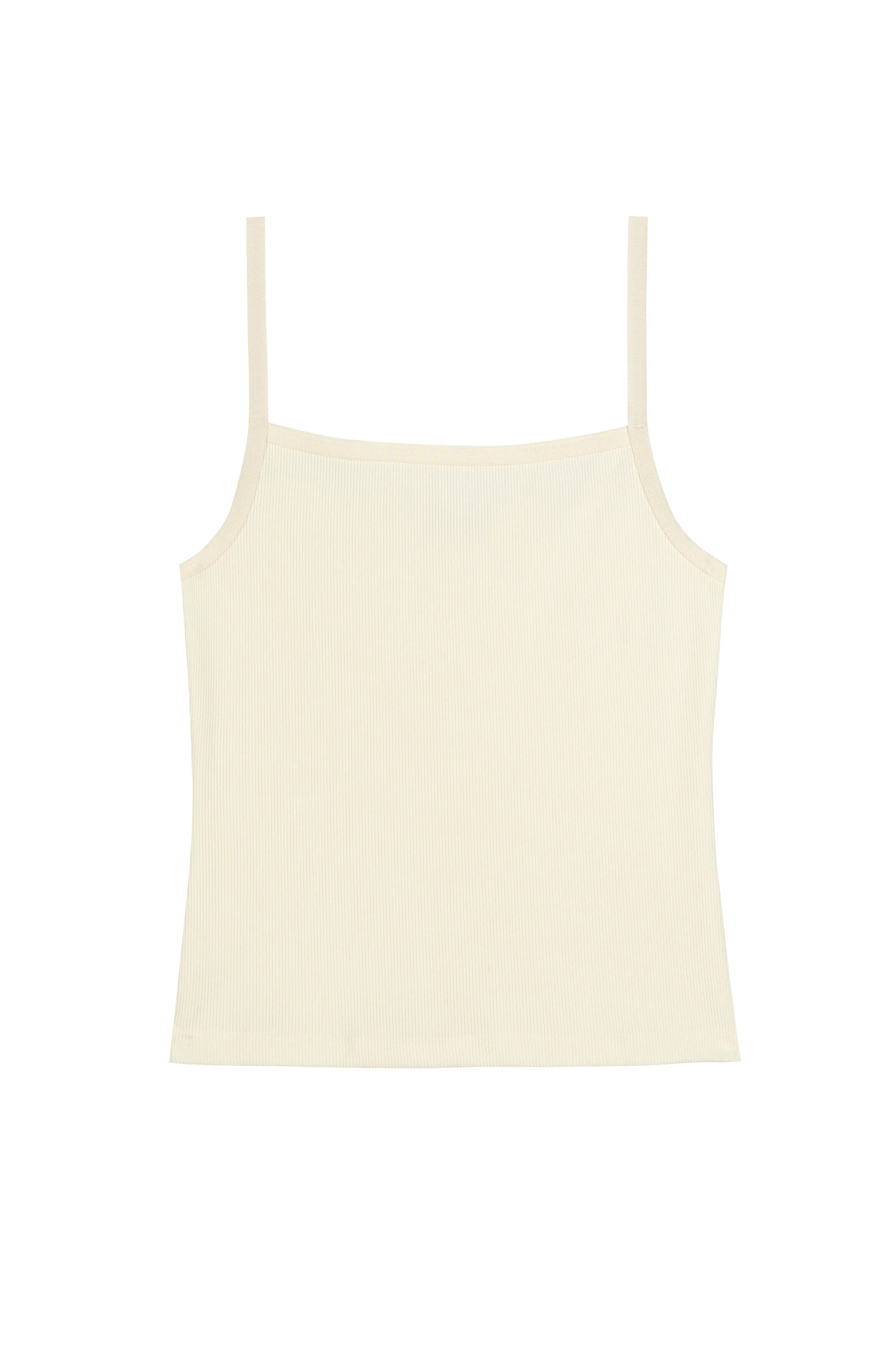 The Rib Satin Tank sold by DONNI. product image thumbnail 2