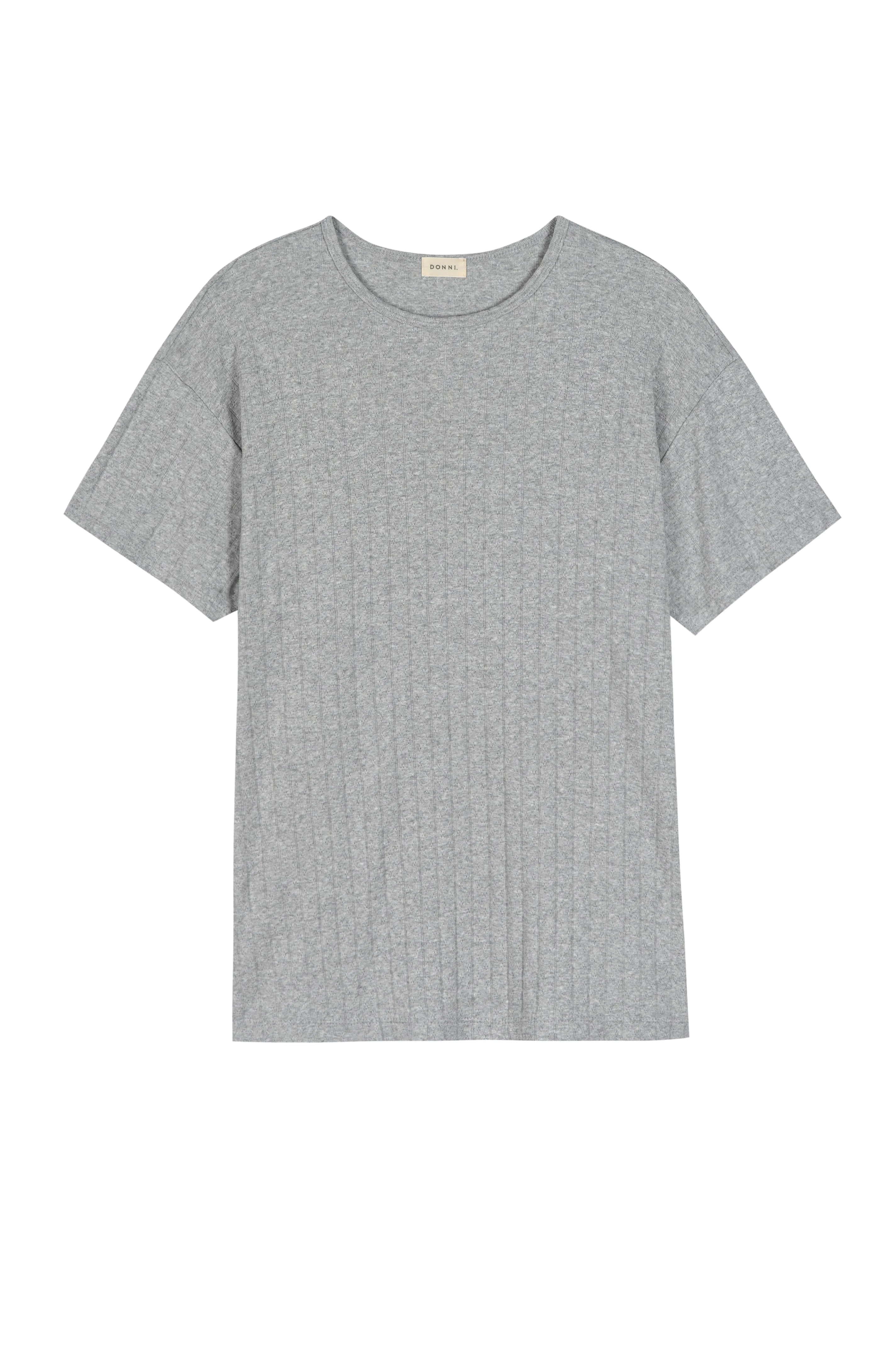 The Pointelle Oversized Tee sold by DONNI. product image thumbnail 2
