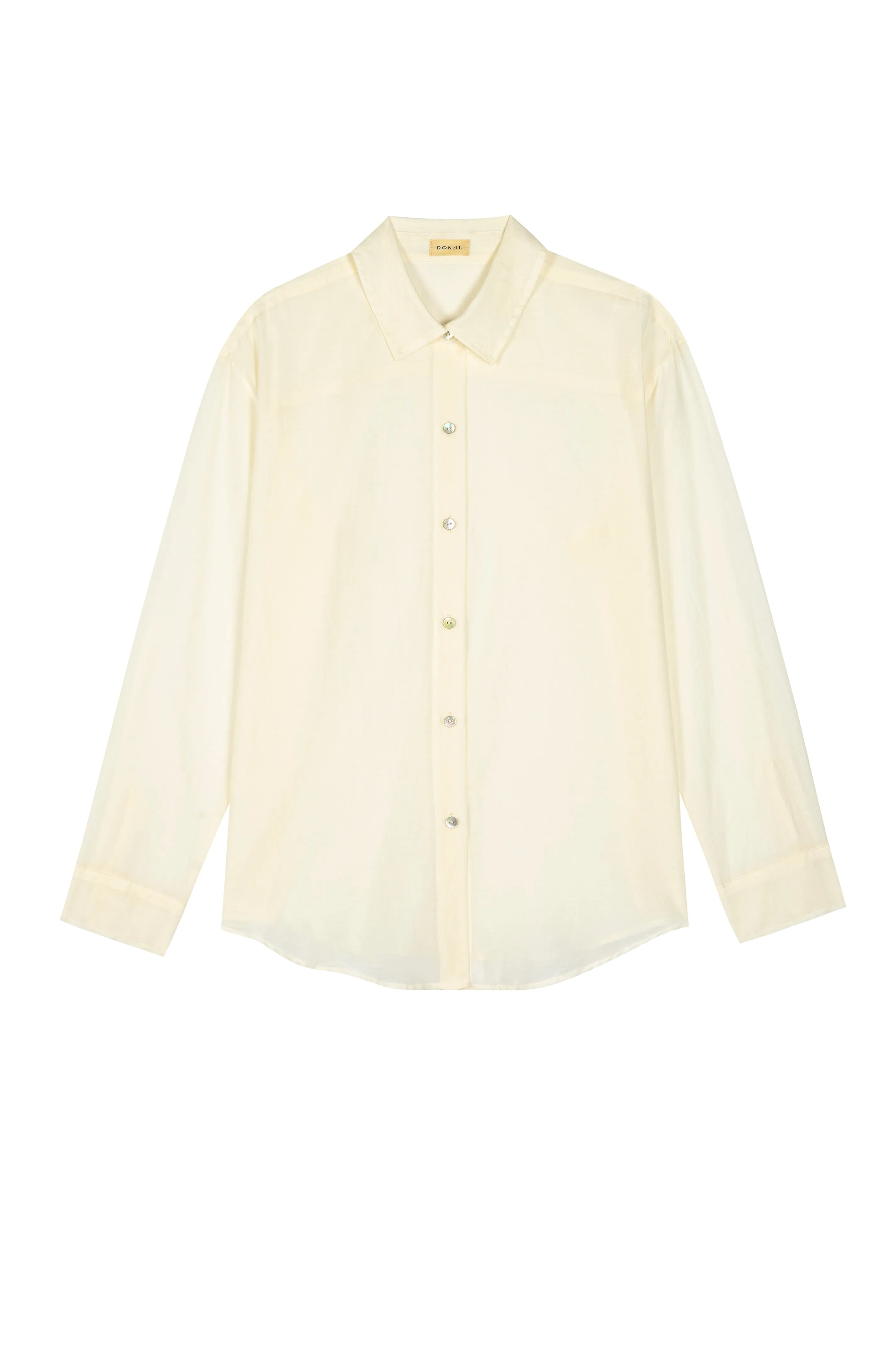 The Silk Cotton Sheer Shirt sold by DONNI. product image thumbnail 2
