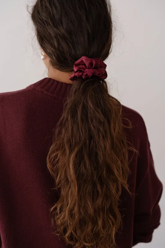 The Silk Scrunchie sold by DONNI.