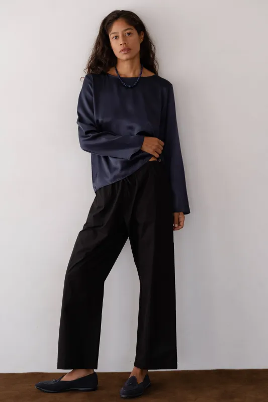 The Silk Bell Long Sleeve made by DONNI.