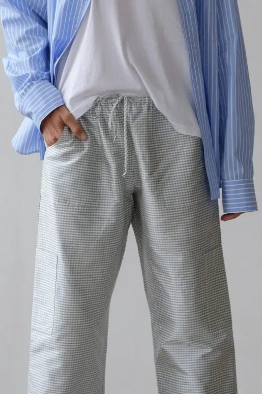 The Taffeta Drawstring Cargo Pant sold by DONNI.