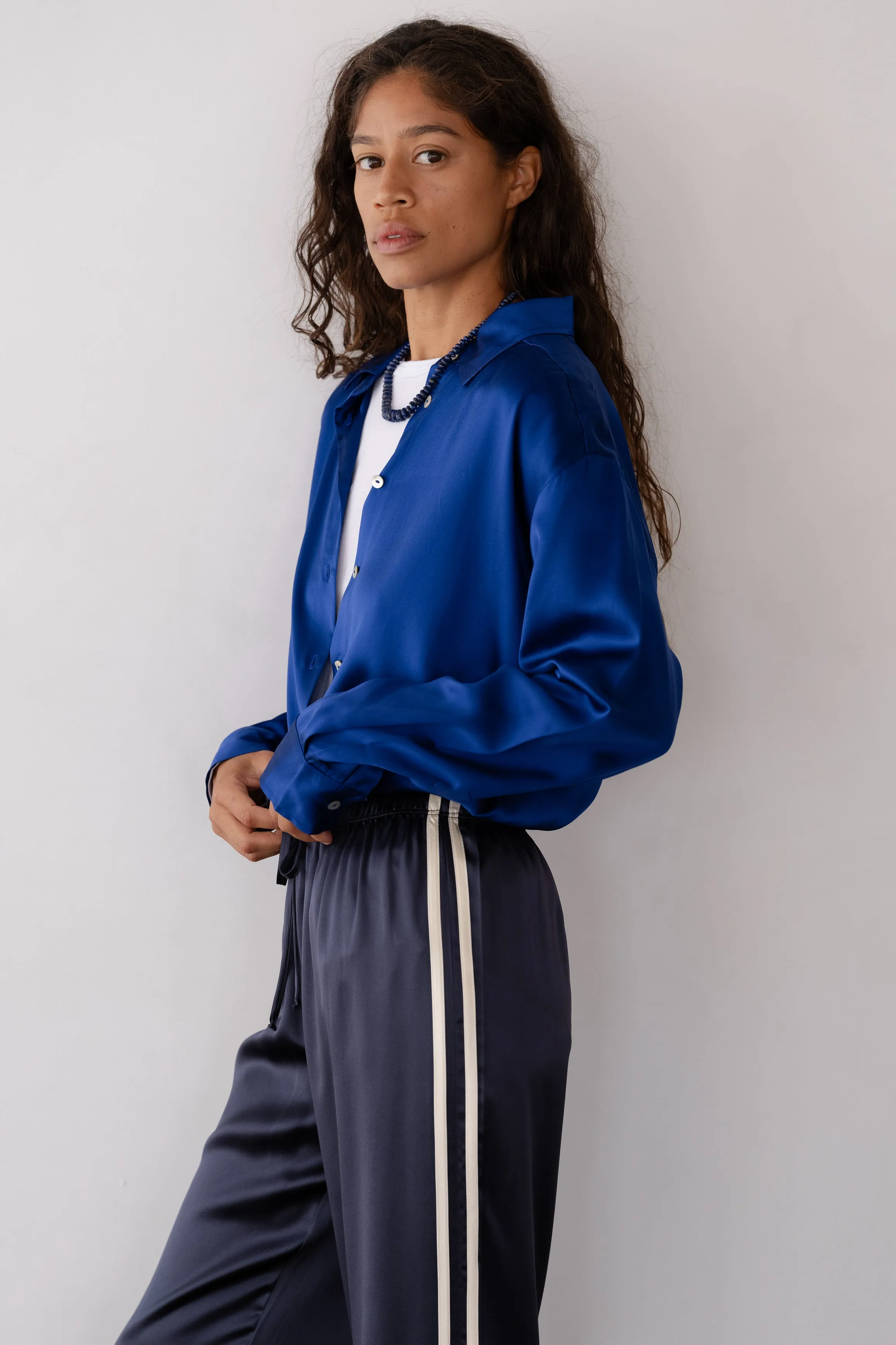 The Silk Shirt sold by DONNI. product image thumbnail 3