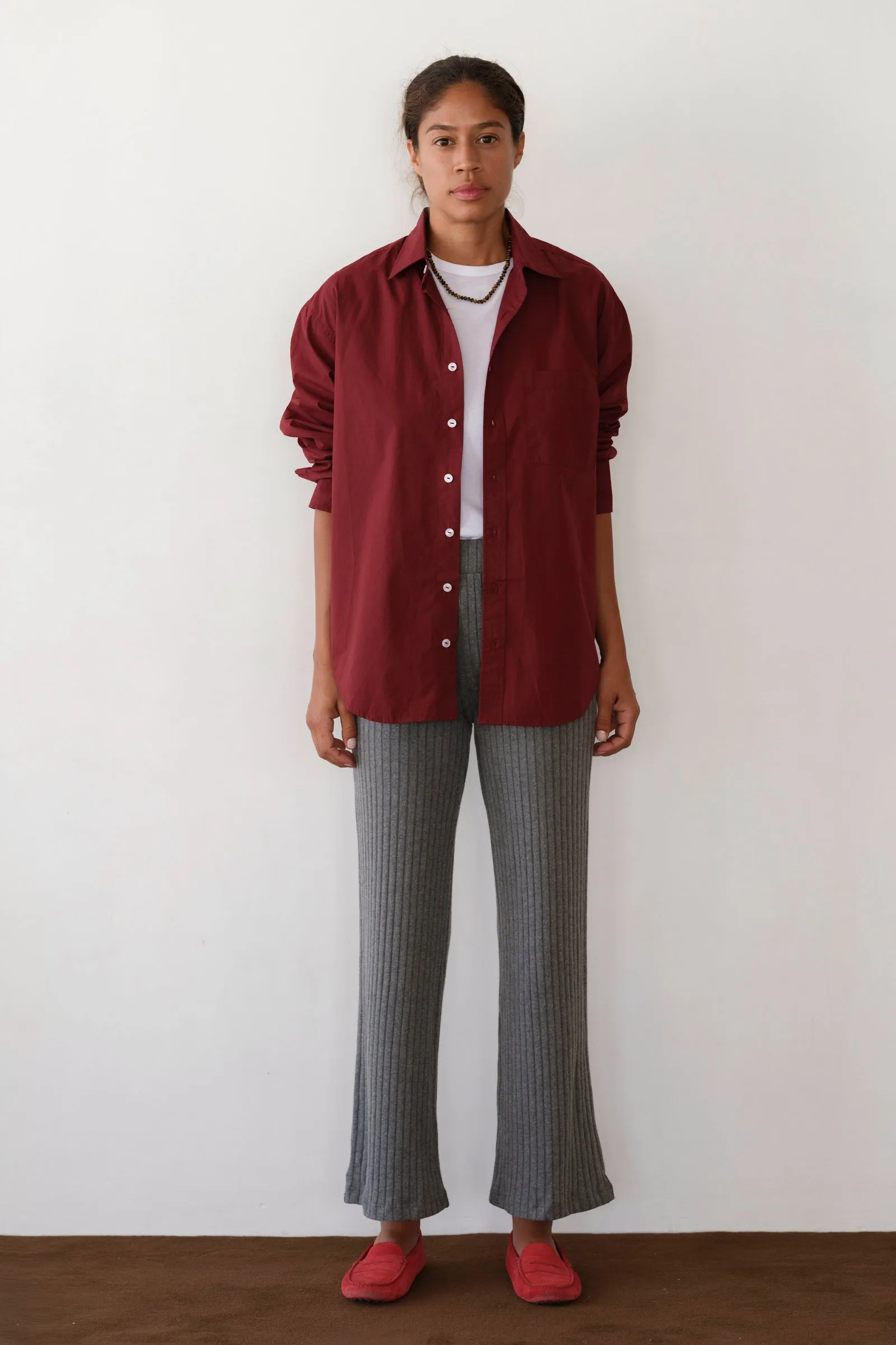 The Sweater Rib Kick Flare sold by DONNI. product image thumbnail 3