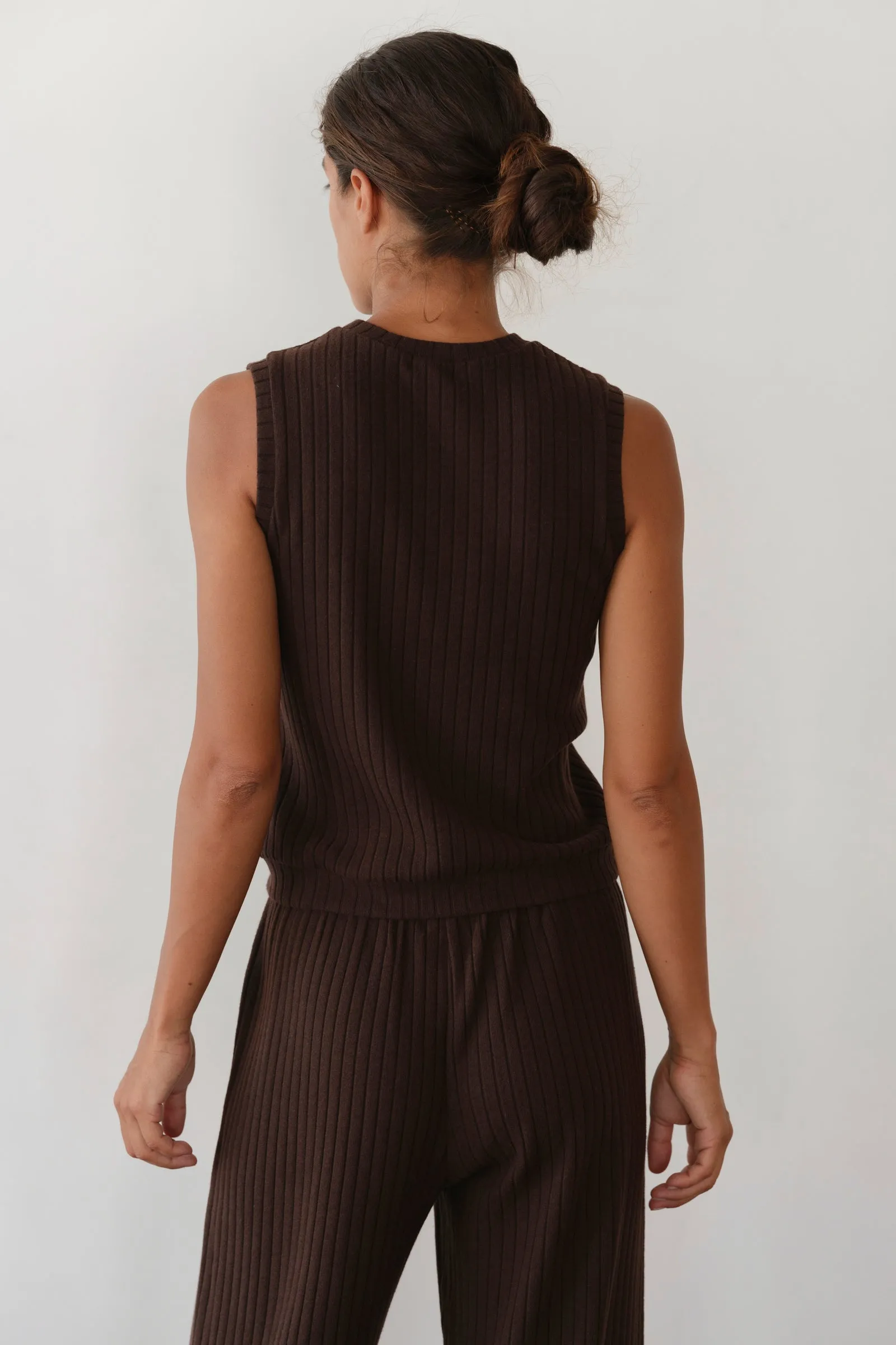 The Sweater Rib Shell sold by DONNI. product image thumbnail 5