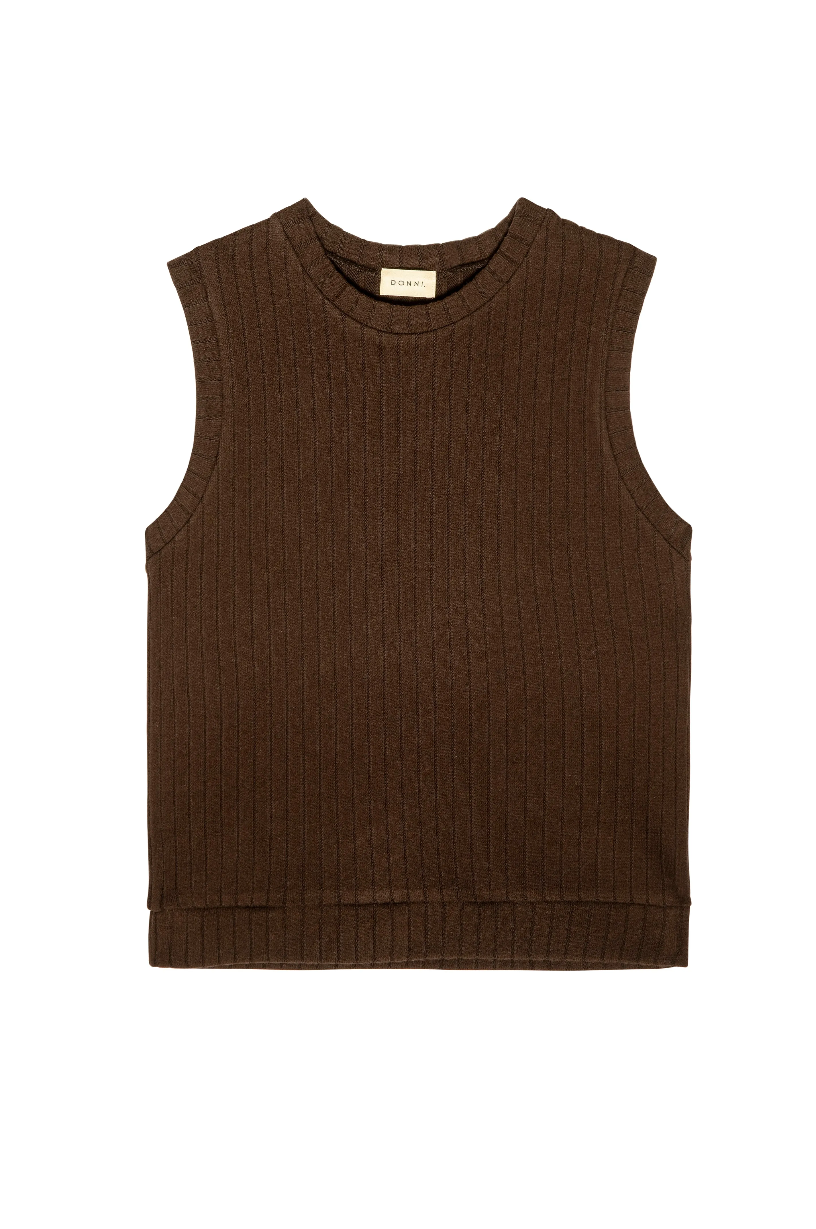 The Sweater Rib Shell sold by DONNI. product image thumbnail 2