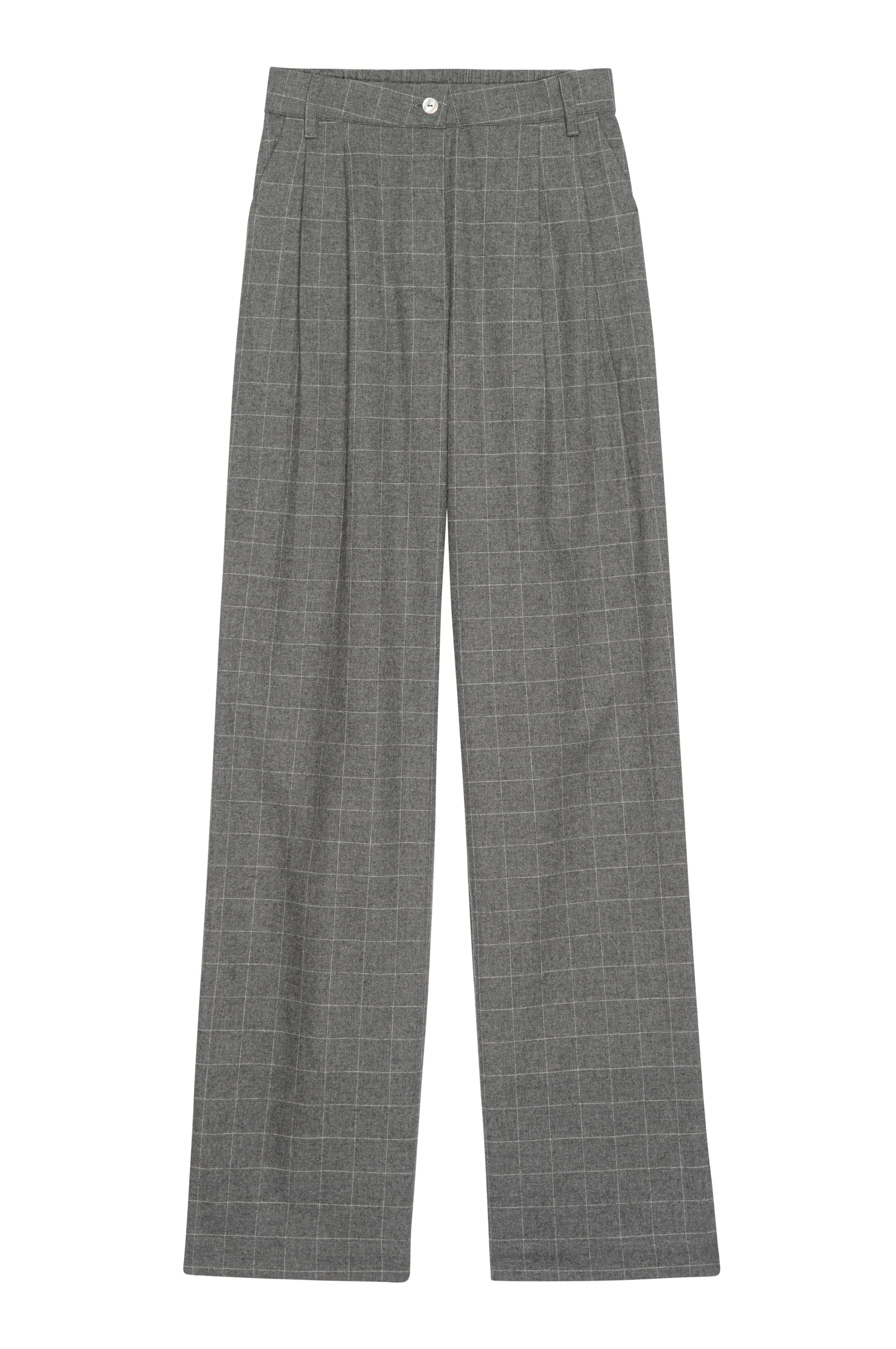 The Flannel Windowpane Pant sold by DONNI. product image thumbnail 2