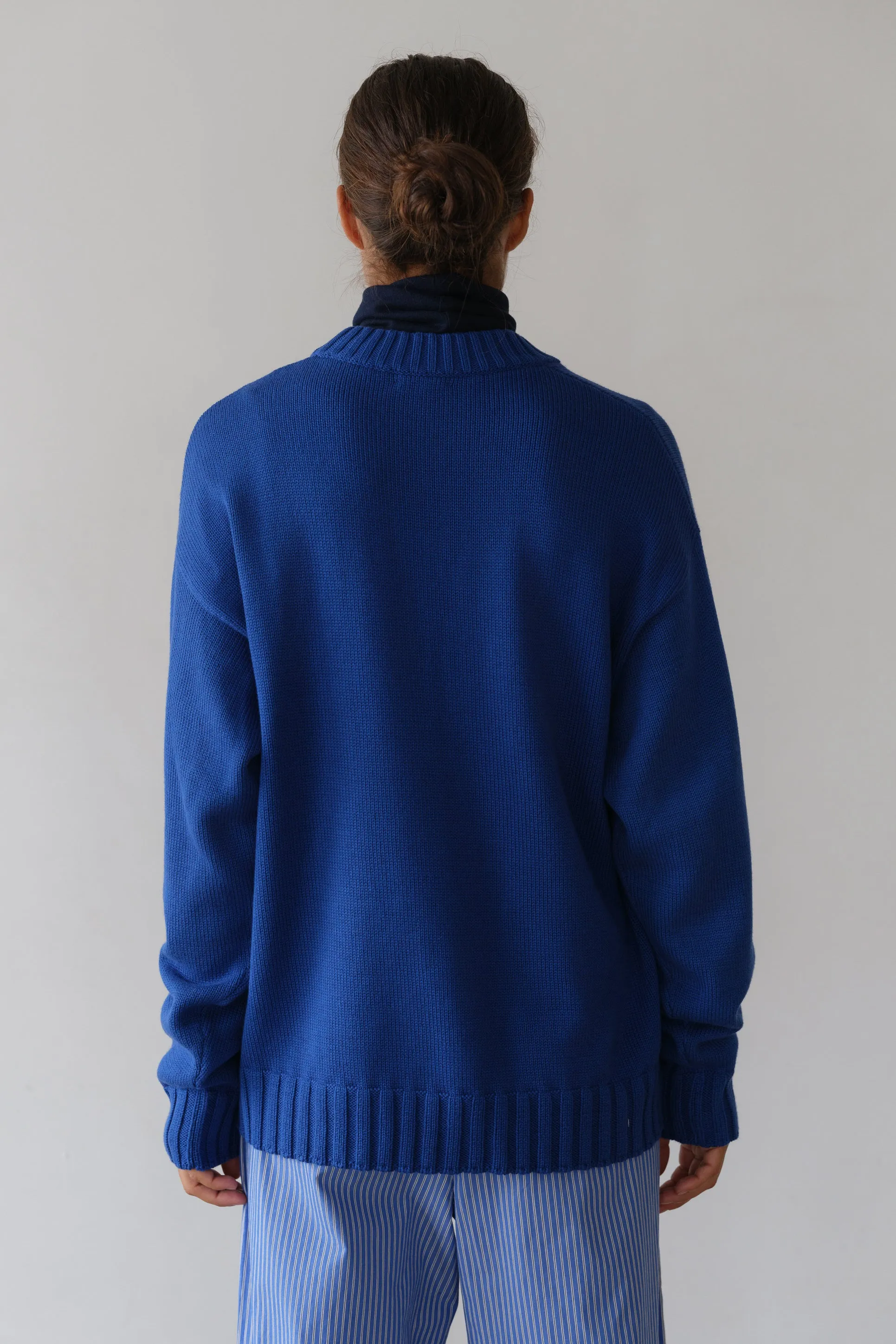 The Cotton Cashmere Crewneck Sweater sold by DONNI. product image thumbnail 5