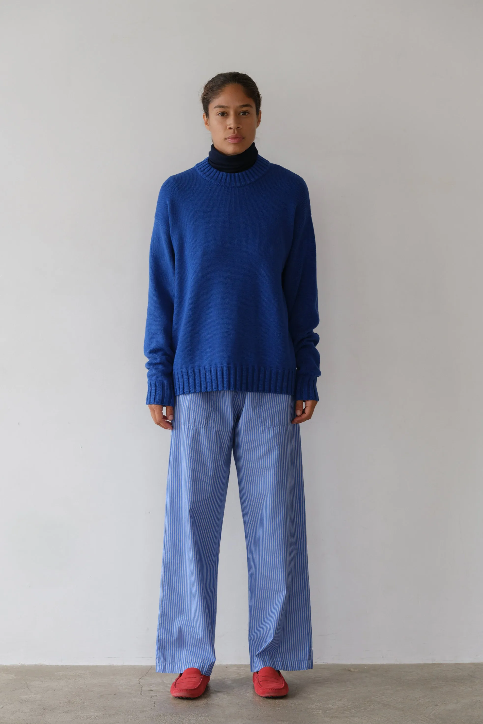 The Cotton Cashmere Crewneck Sweater sold by DONNI. product image thumbnail 3
