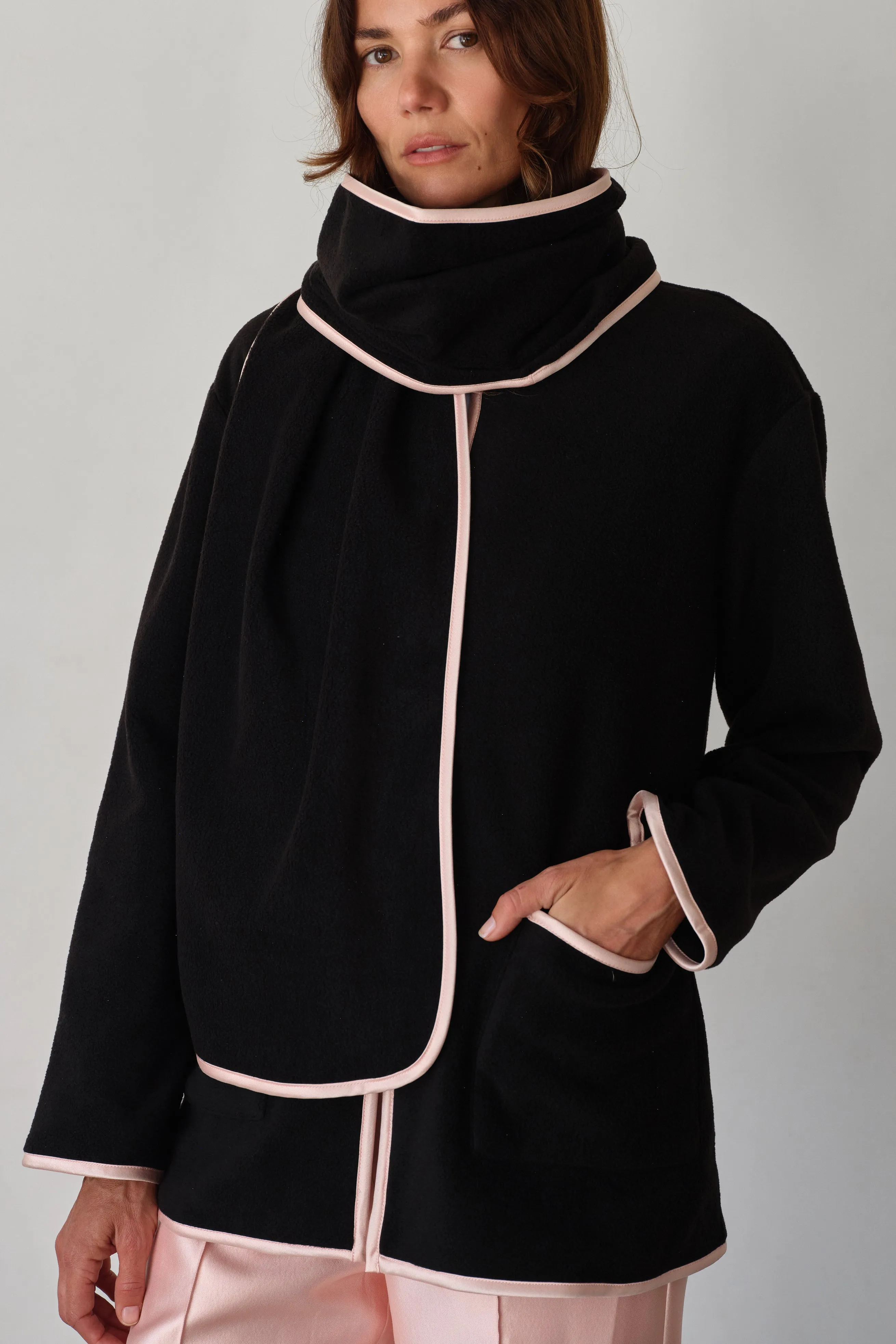 The Polar Fleece Scarf sold by DONNI. product image thumbnail 4