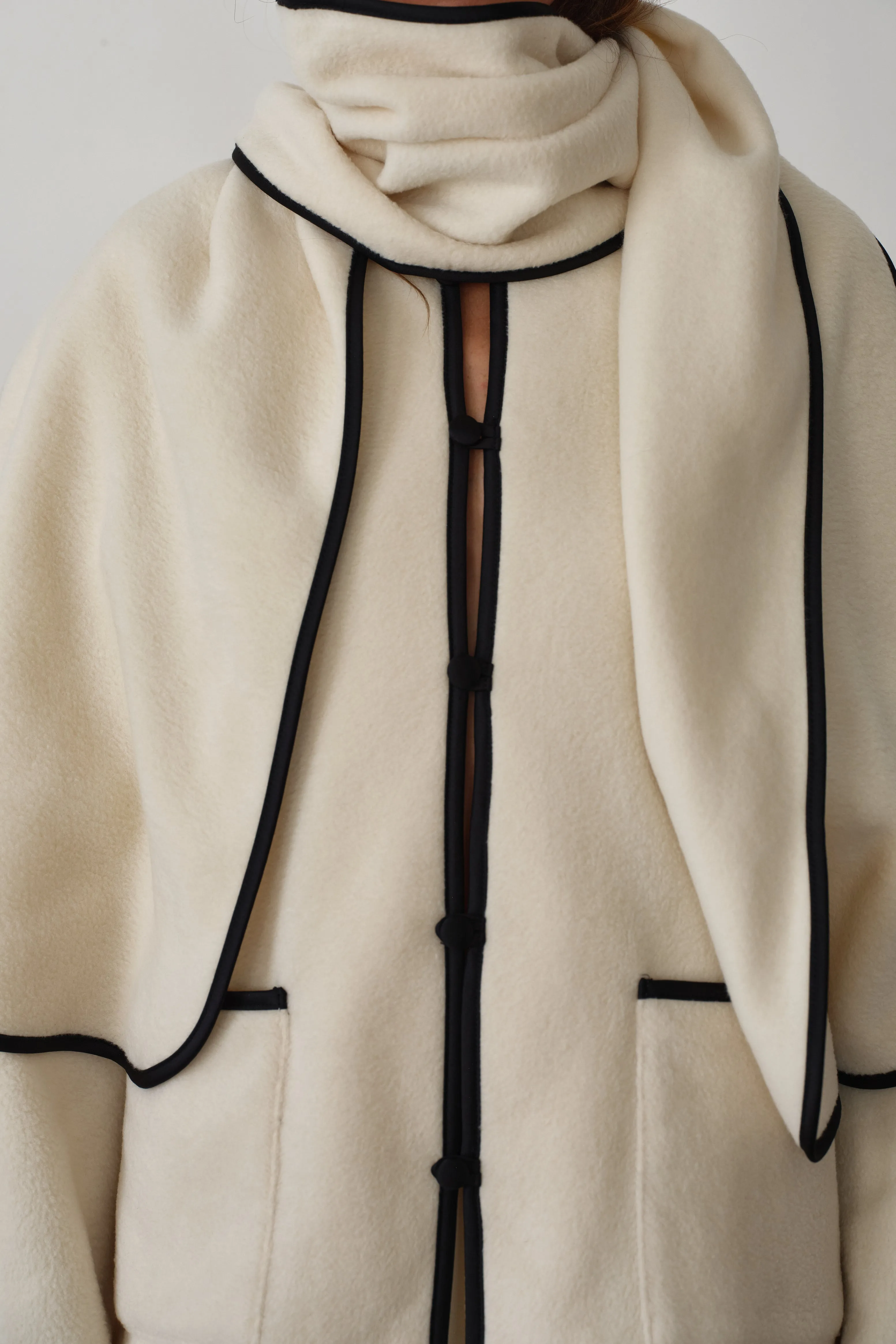 The Polar Fleece Scarf sold by DONNI. product image thumbnail 3