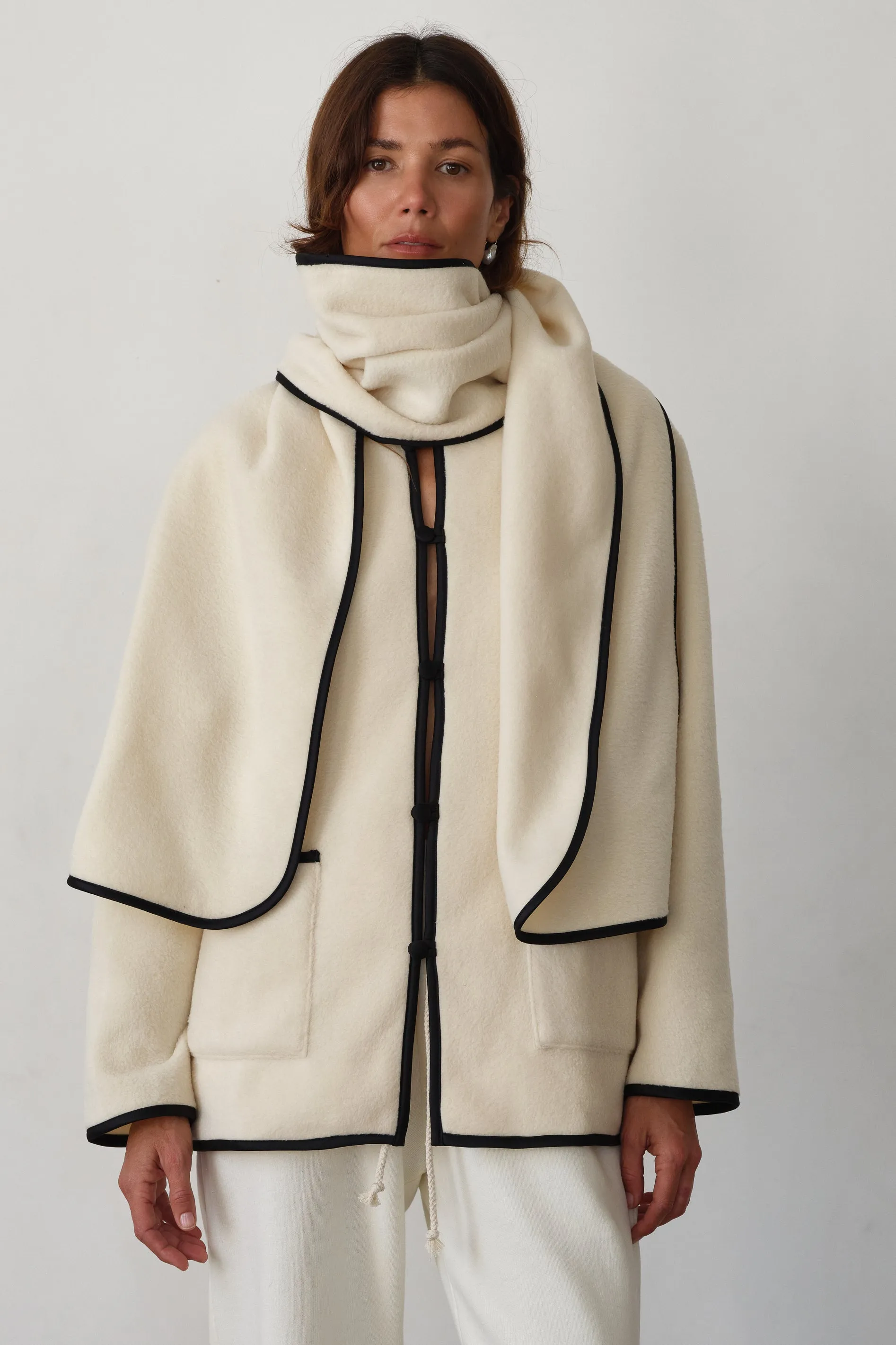 The Polar Fleece Scarf sold by DONNI. product image thumbnail 5