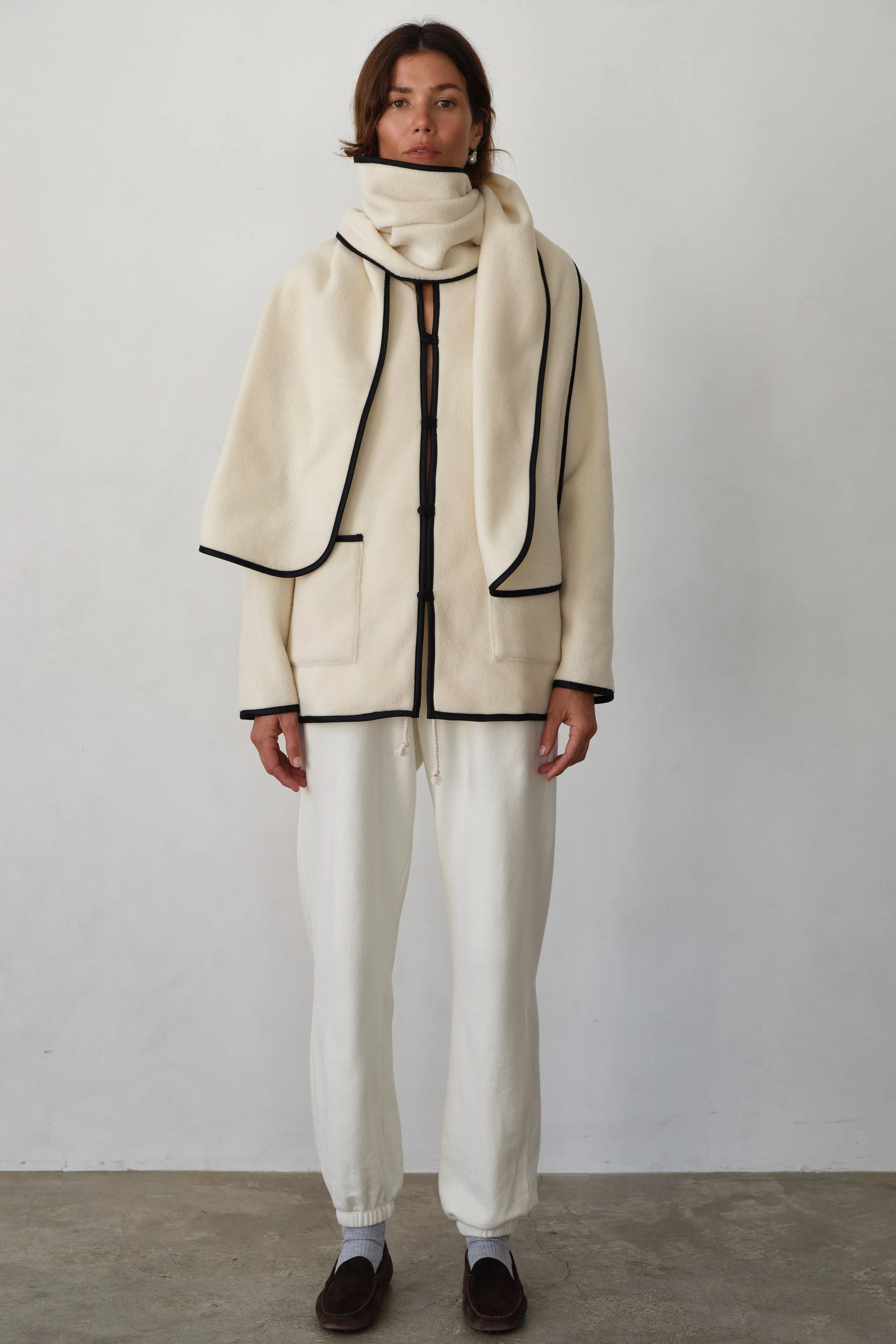 The Polar Fleece Scarf sold by DONNI.