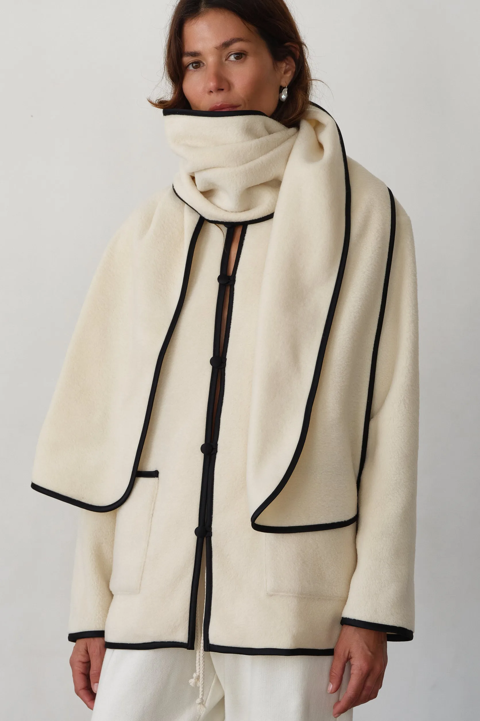 The Polar Fleece Scarf sold by DONNI. product image thumbnail 4