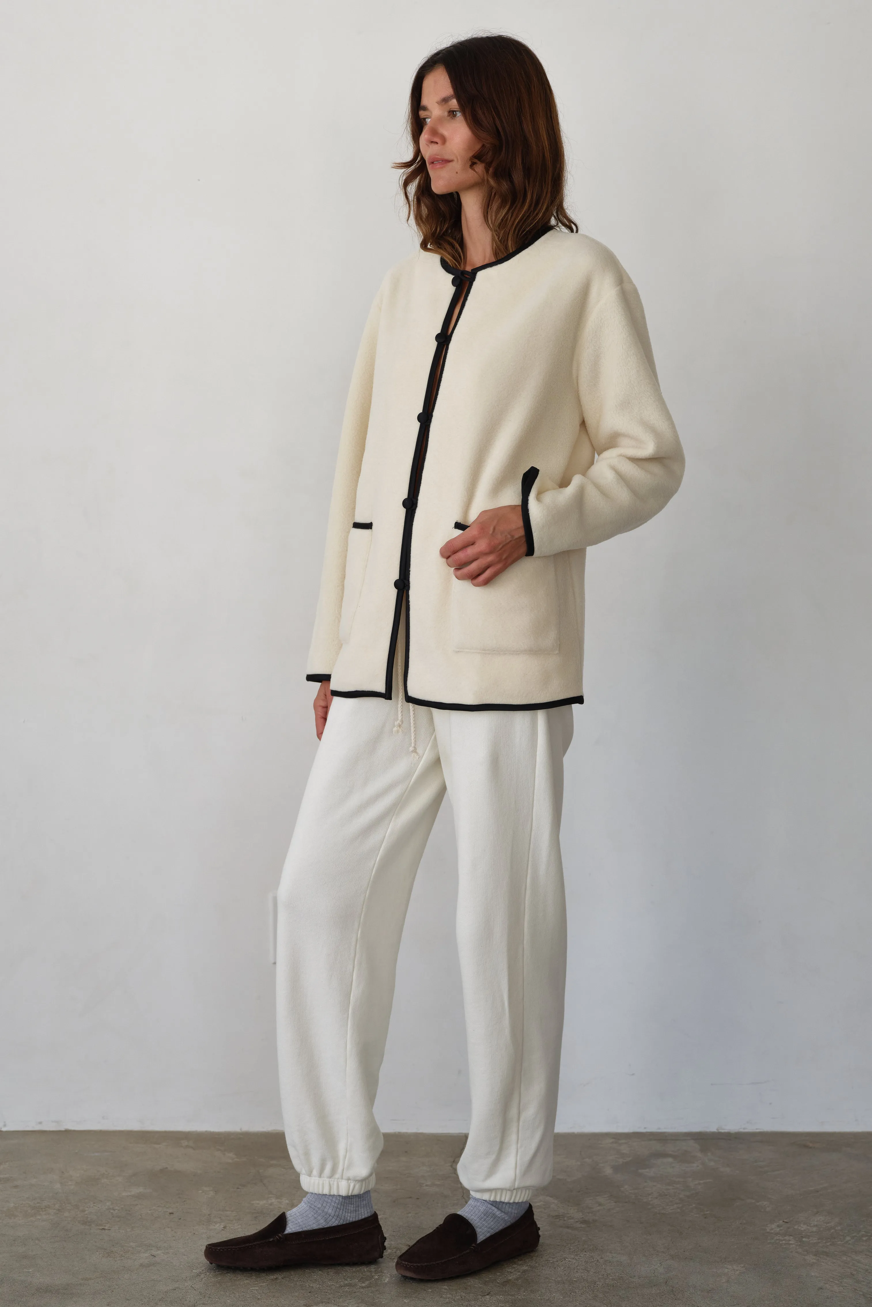 The Polar Fleece Jacket sold by DONNI. product image thumbnail 5