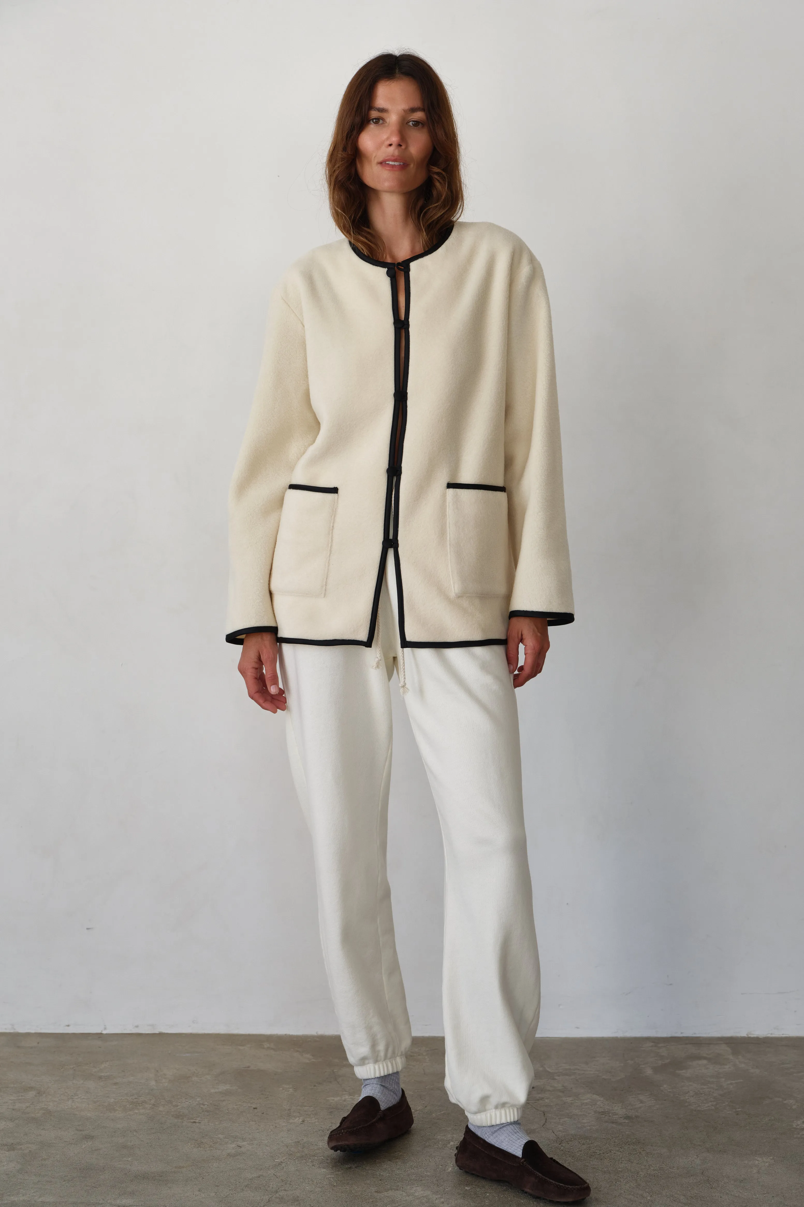 The Polar Fleece Jacket sold by DONNI. product image thumbnail 4