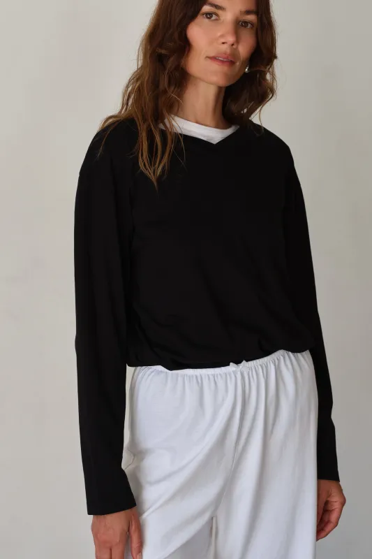 The Jersey Boyfriend V-Neck sold by DONNI.