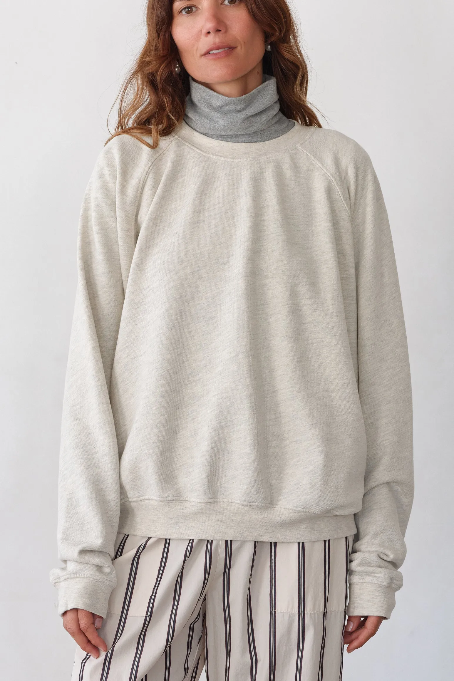 The Eco-Terry Relaxed Crewneck sold by DONNI. product image thumbnail 2