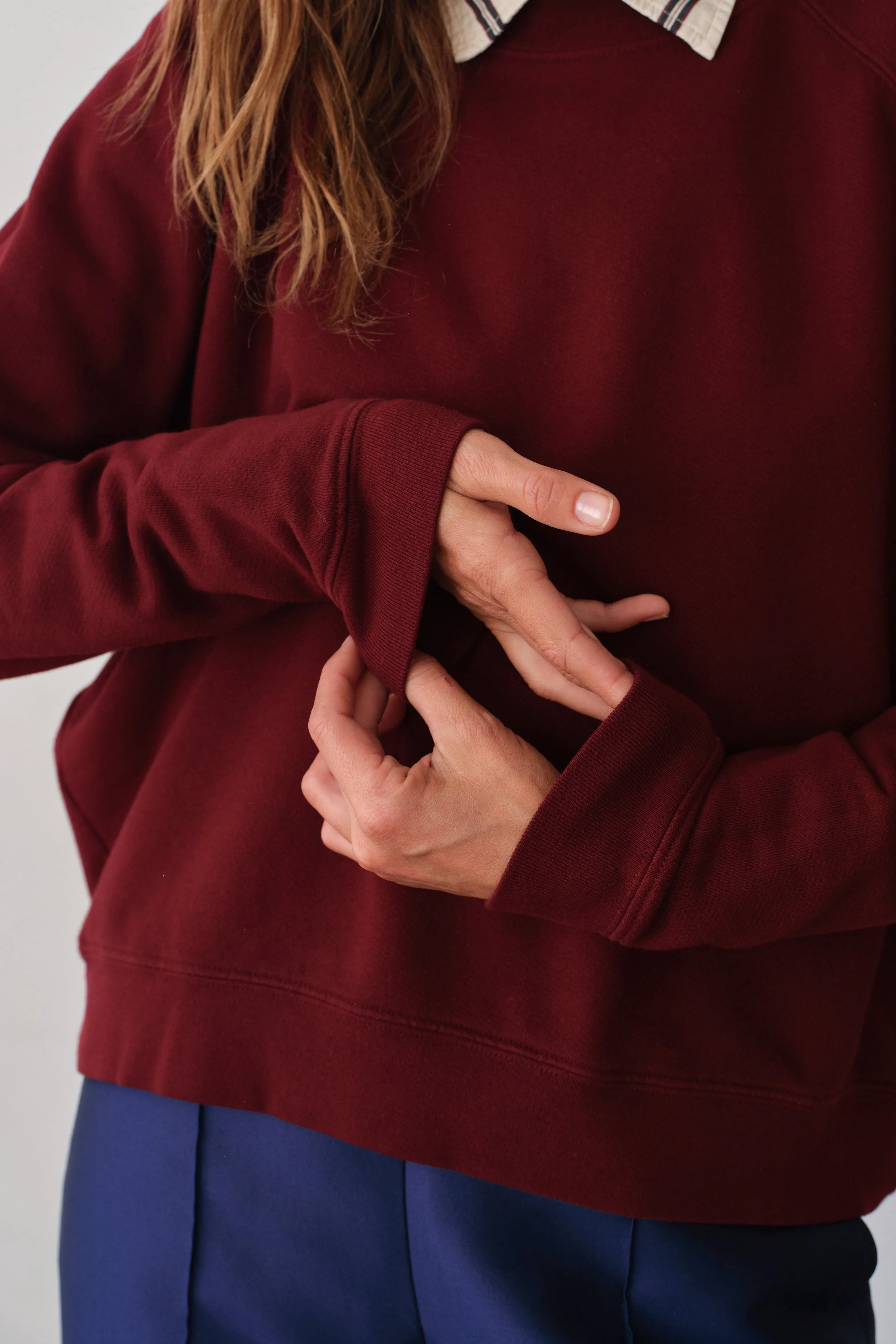 The Eco-Terry Crewneck sold by DONNI. product image thumbnail 5