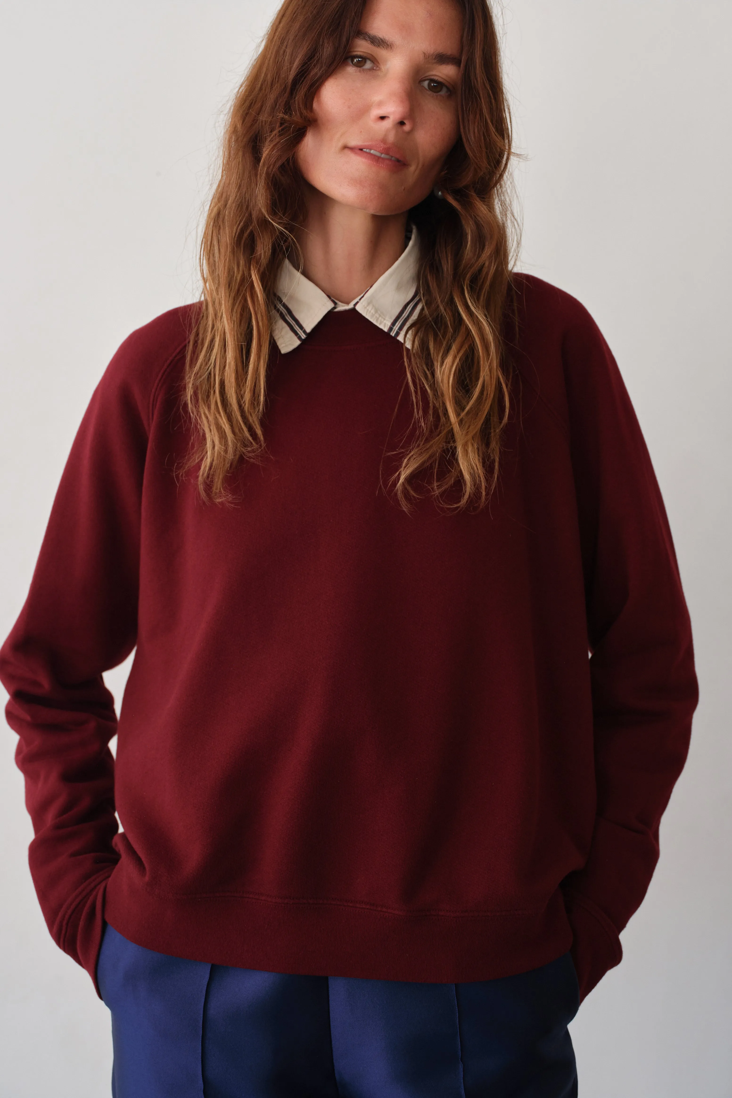 The Eco-Terry Crewneck sold by DONNI. product image thumbnail 3