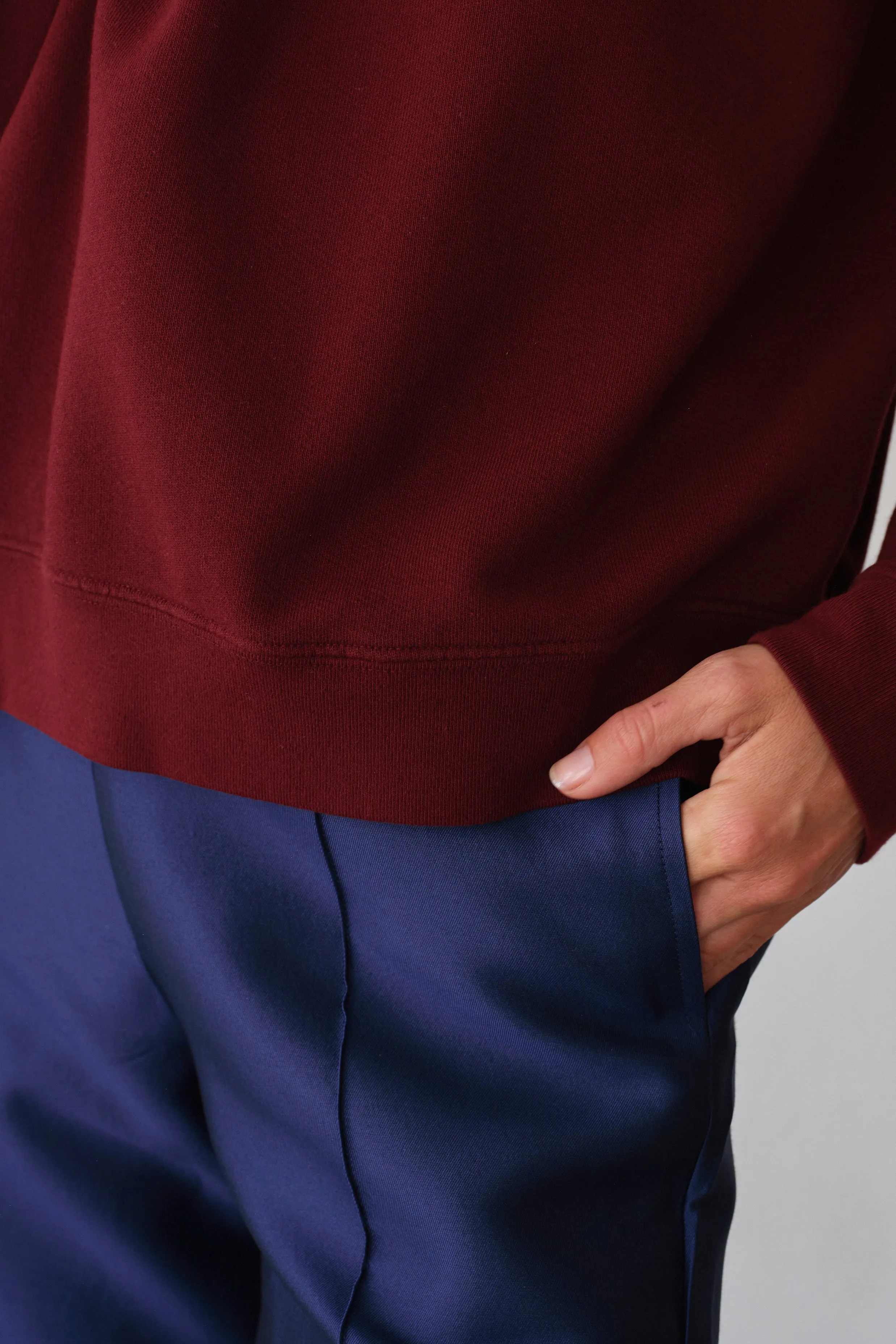 The Eco-Terry Crewneck sold by DONNI. product image thumbnail 4