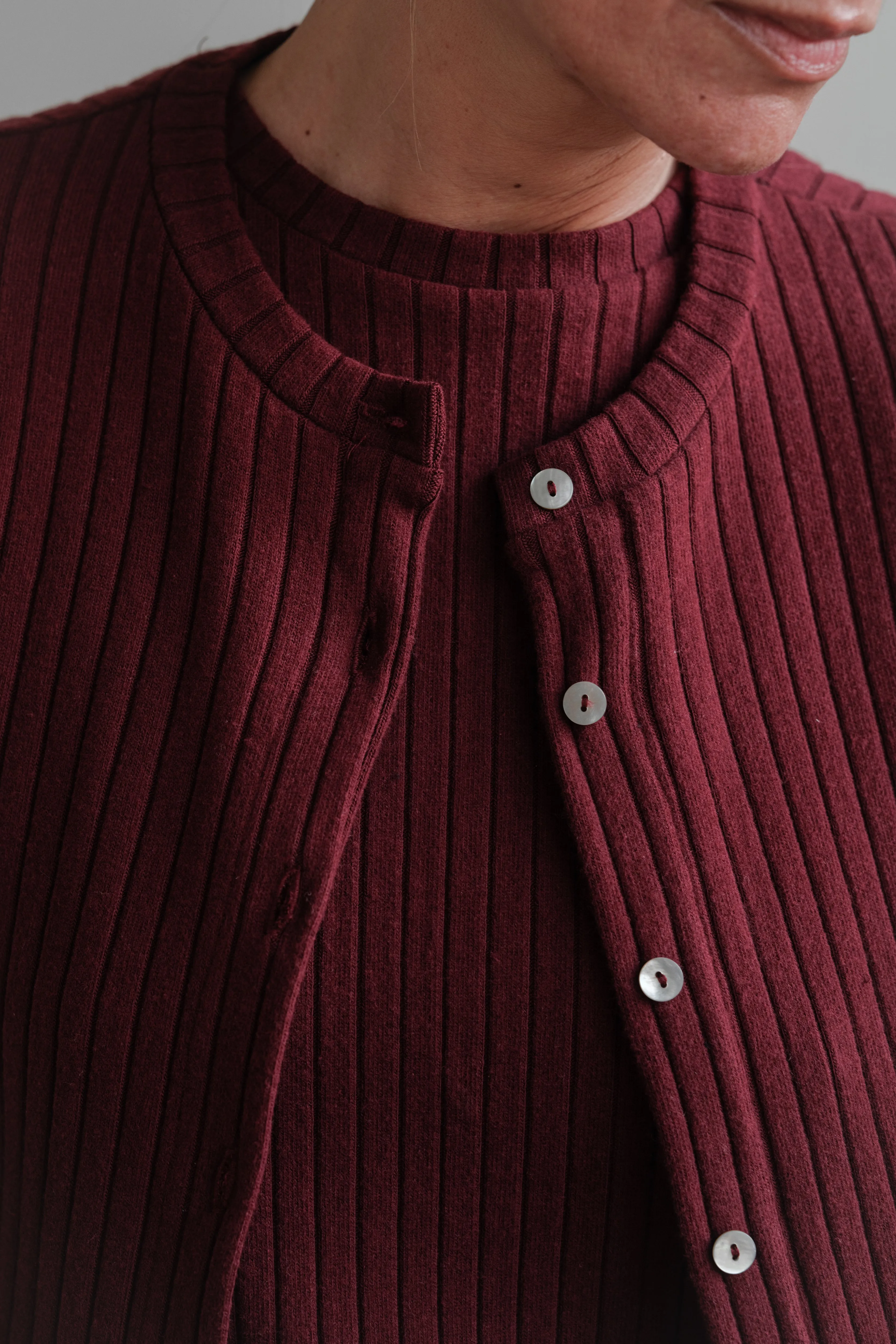 The Sweater Rib Shell sold by DONNI. product image thumbnail 3
