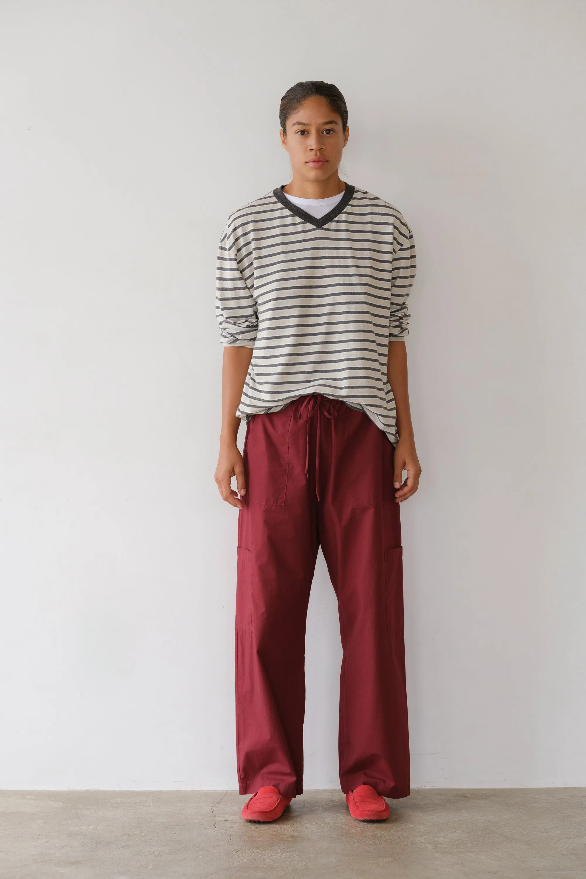 The Jersey Boyfriend V-Neck sold by DONNI. product image thumbnail 2