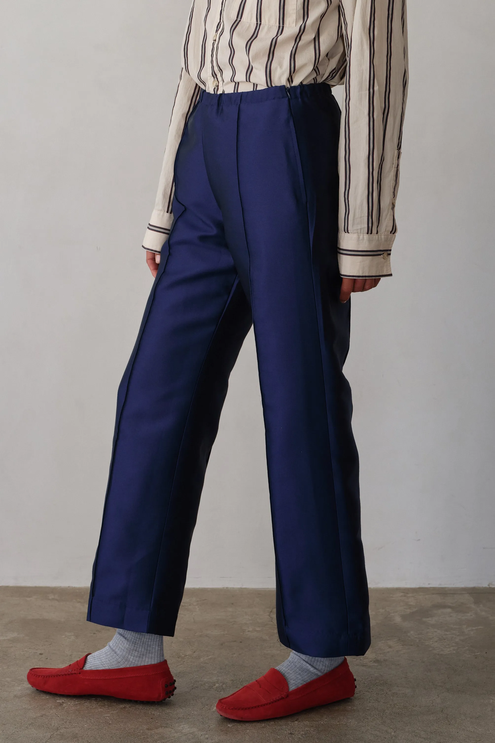 The Satin Cocktail Pant sold by DONNI. product image thumbnail 5