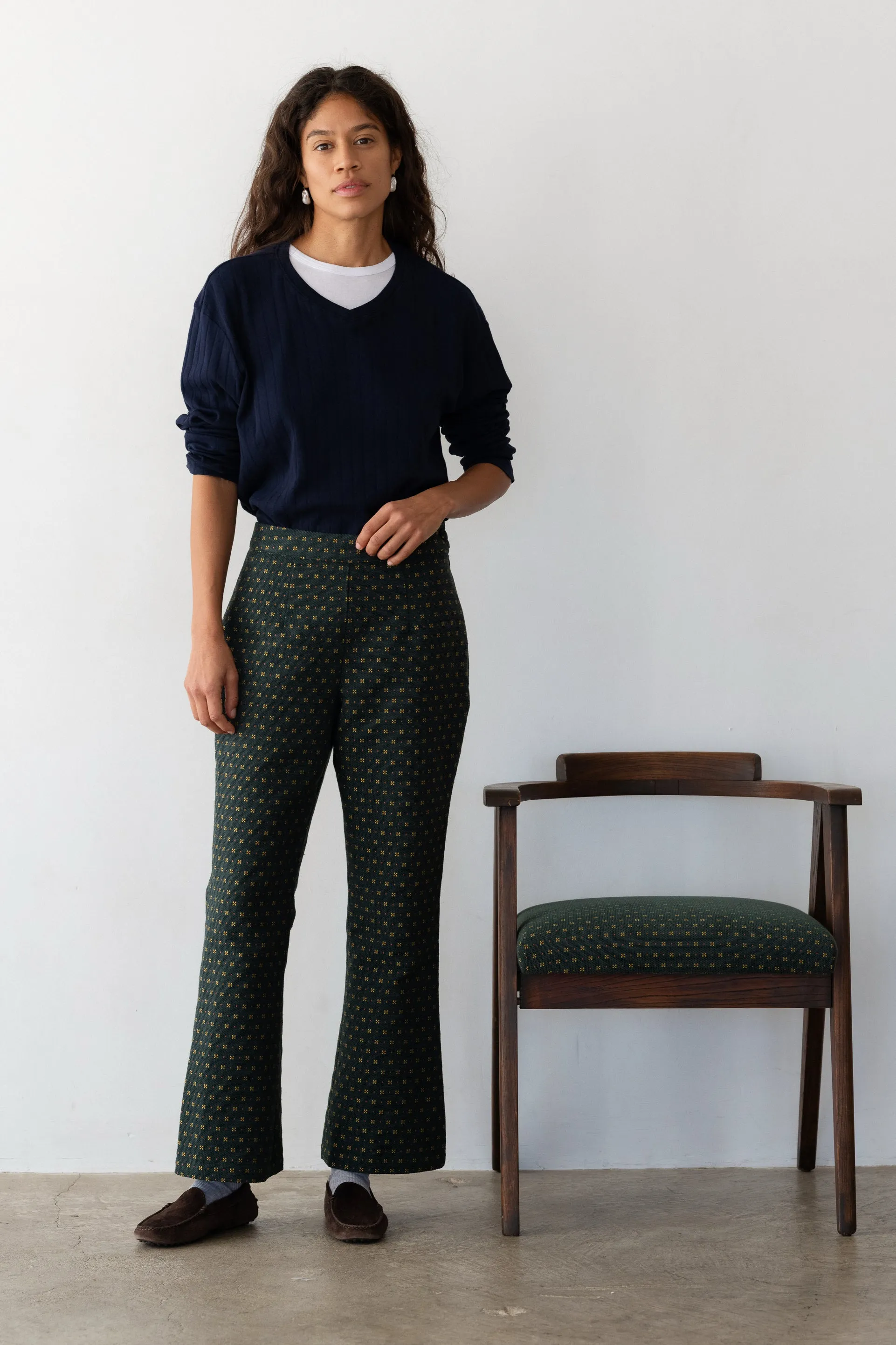 The Daisy Flare Pant sold by DONNI.