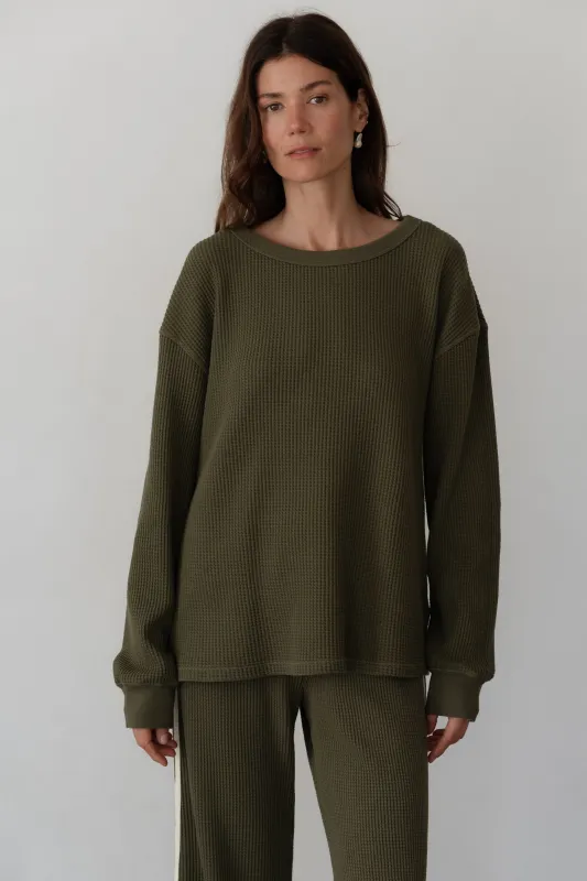 The Thermal Crewneck sold by DONNI.