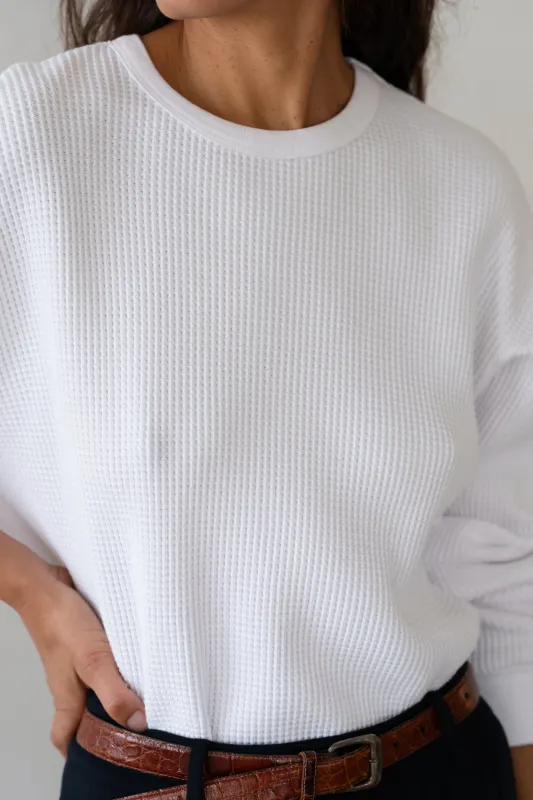 The Thermal Crewneck sold by DONNI.