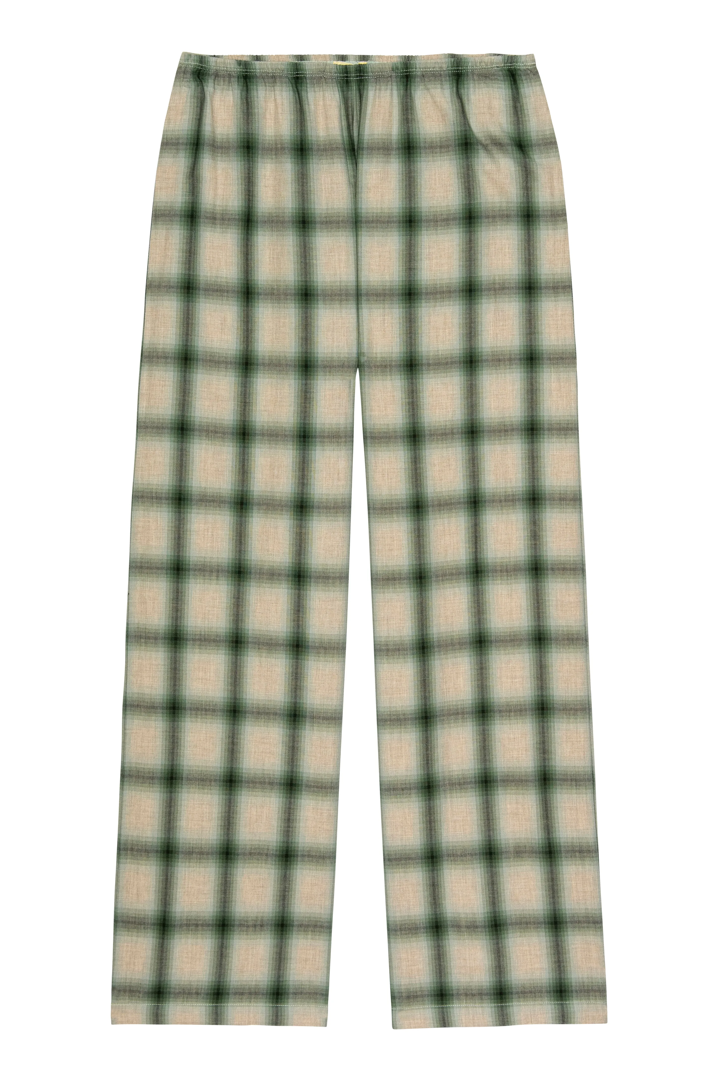 The Plaid Flannel Simple Pant sold by DONNI. product image thumbnail 2