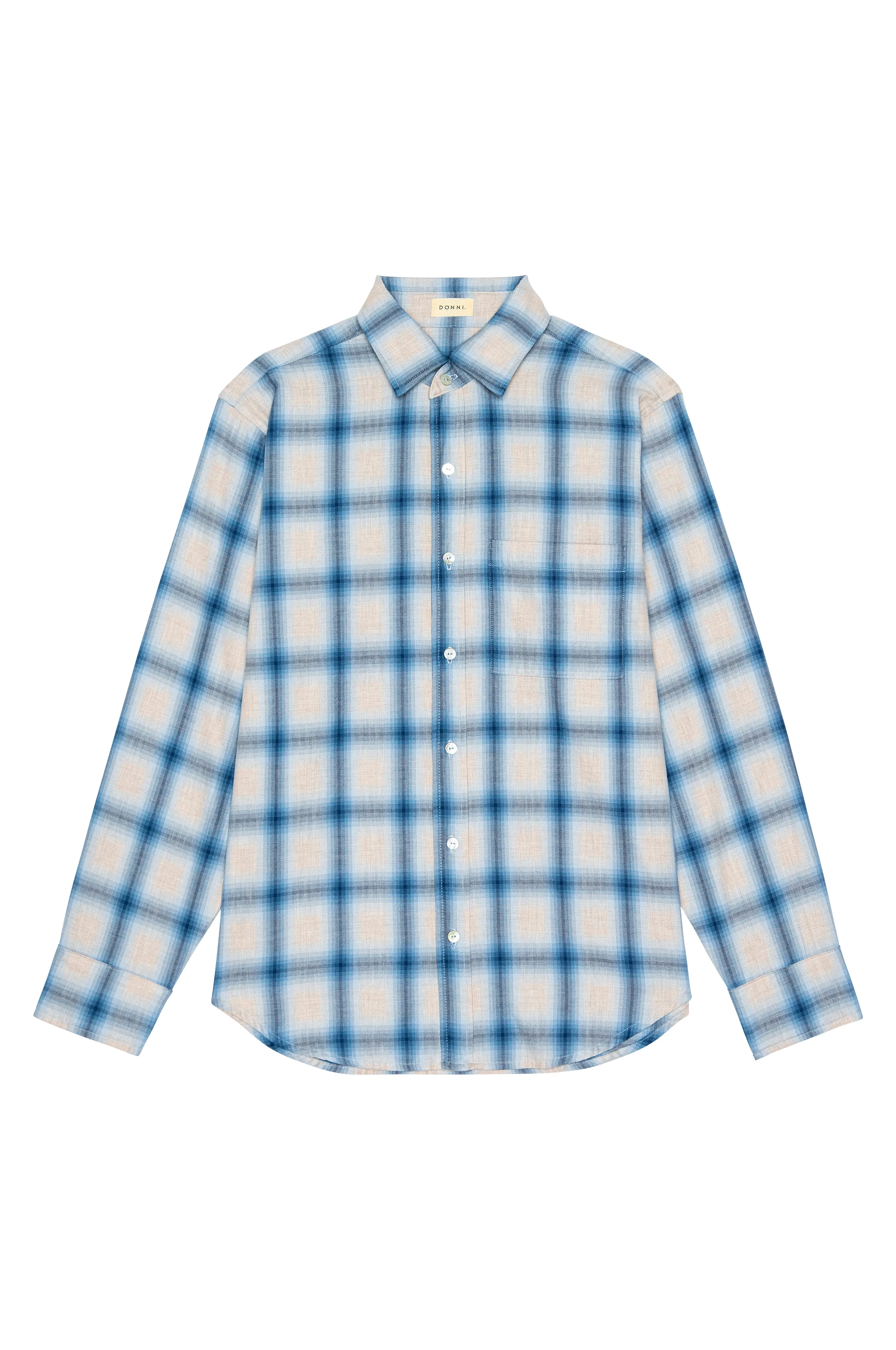 The Plaid Flannel Shirt sold by DONNI. product image thumbnail 2