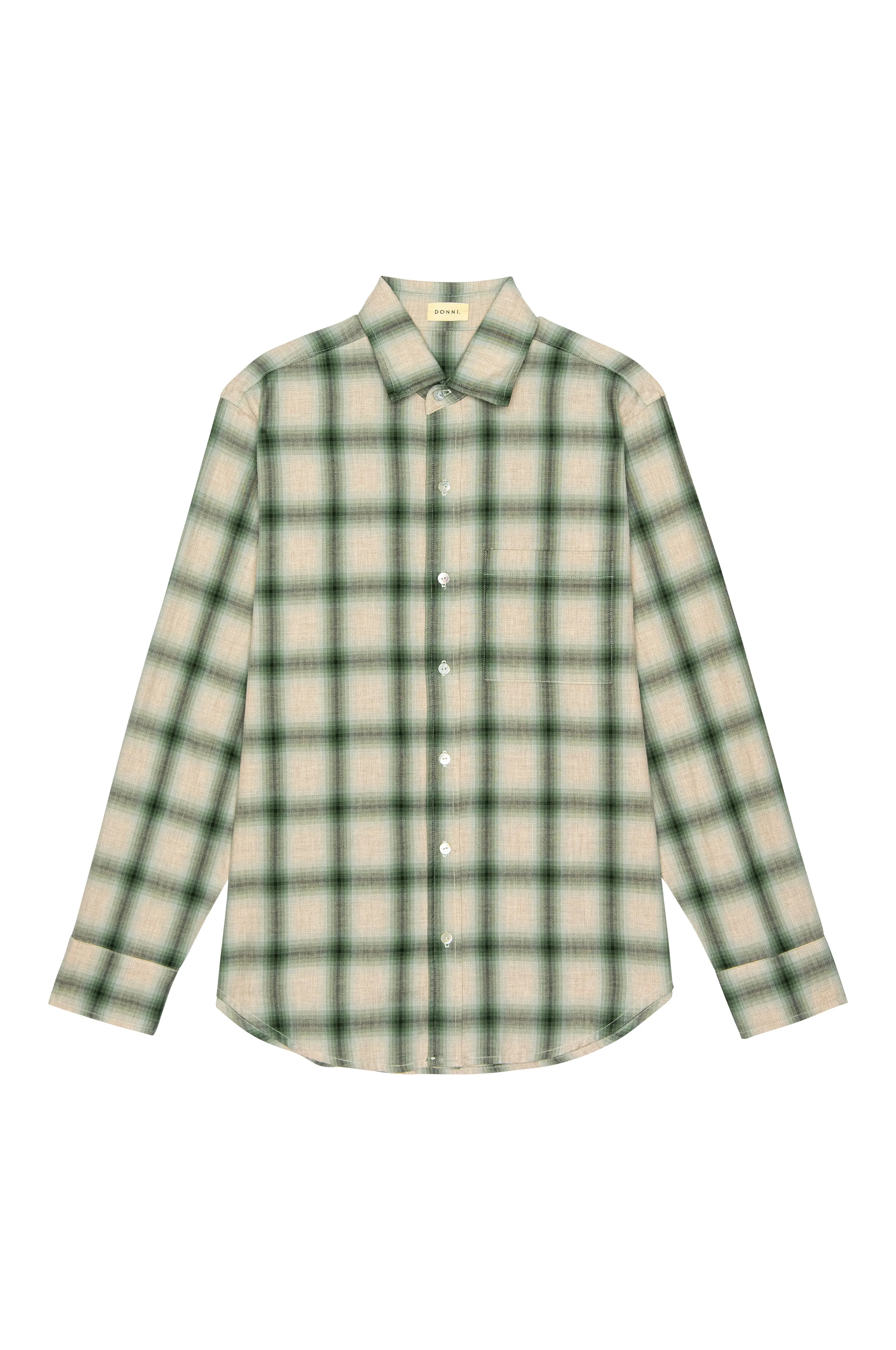 The Plaid Flannel Shirt sold by DONNI. product image thumbnail 2