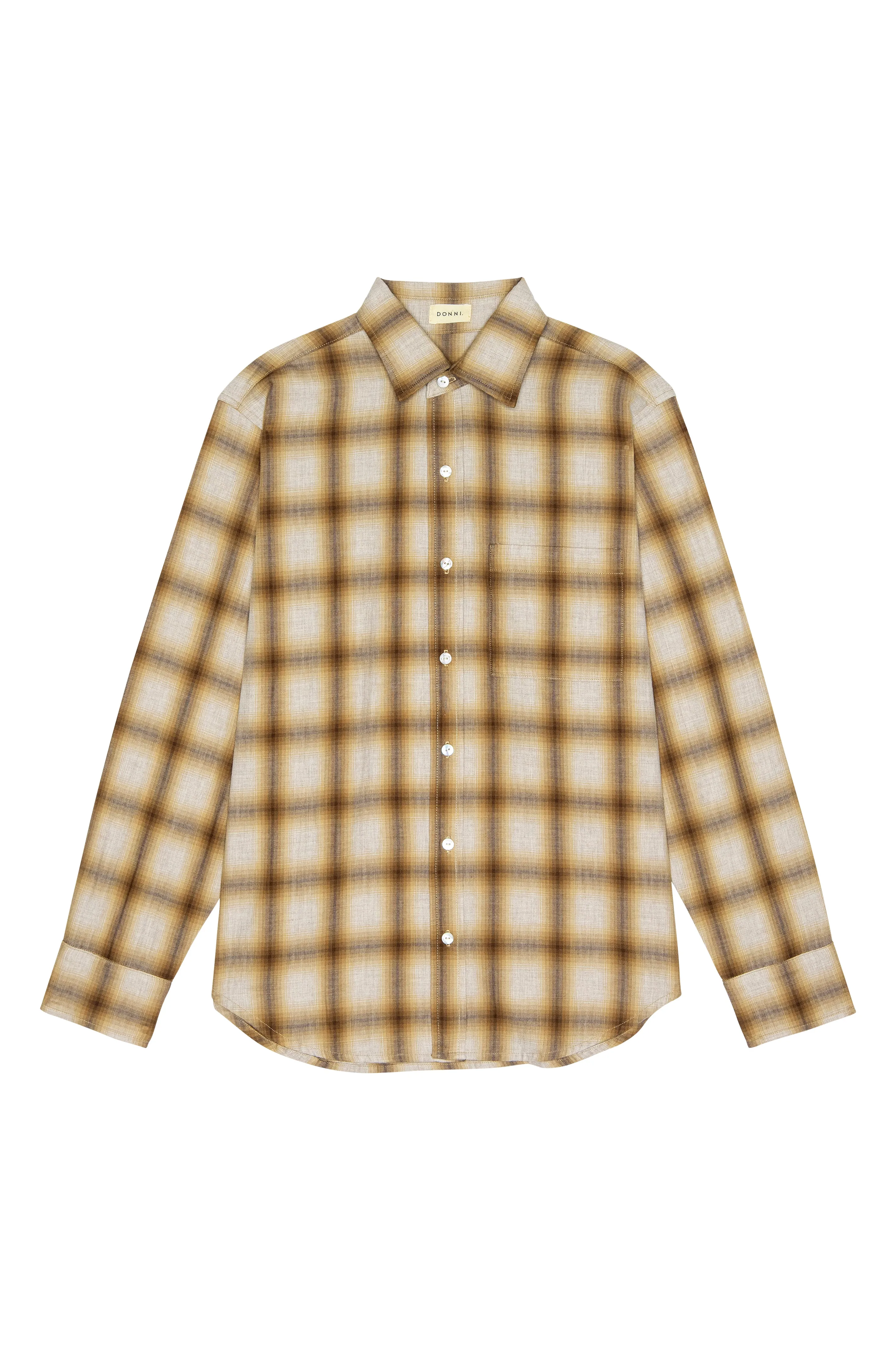 The Plaid Flannel Shirt sold by DONNI. product image thumbnail 2