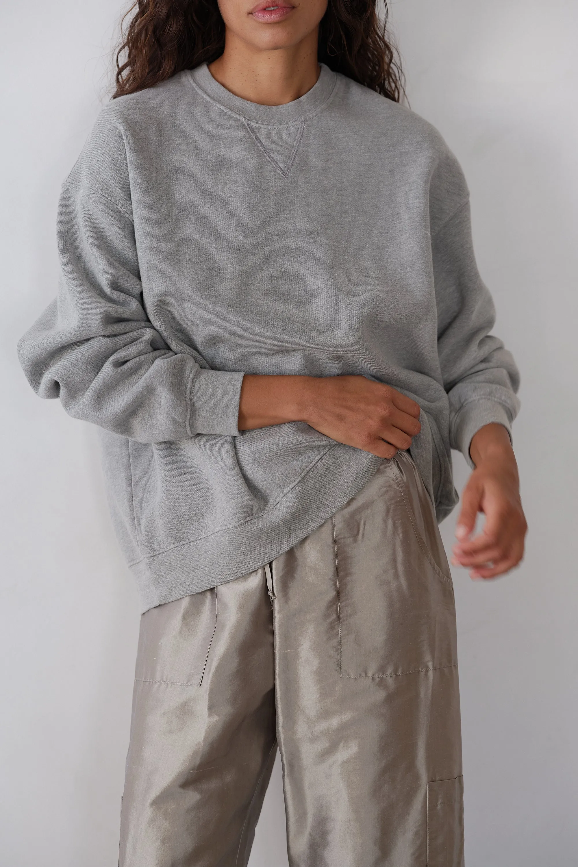 The Eco-Fleece Oversized Sweatshirt sold by DONNI. product image thumbnail 2