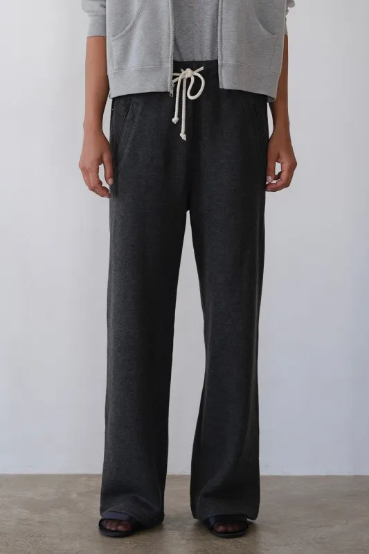 The Eco-Fleece Wide Leg Sweatpants sold by DONNI.