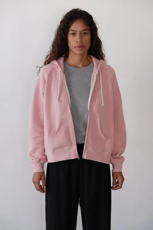 The Eco-Fleece Zip Up Sweatshirt sold by DONNI.