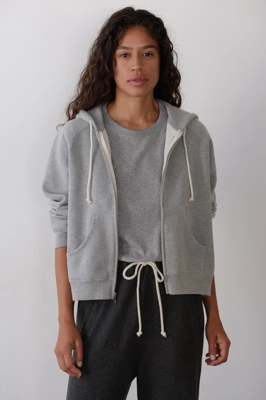 The Eco-Fleece Zip Up Sweatshirt sold by DONNI.