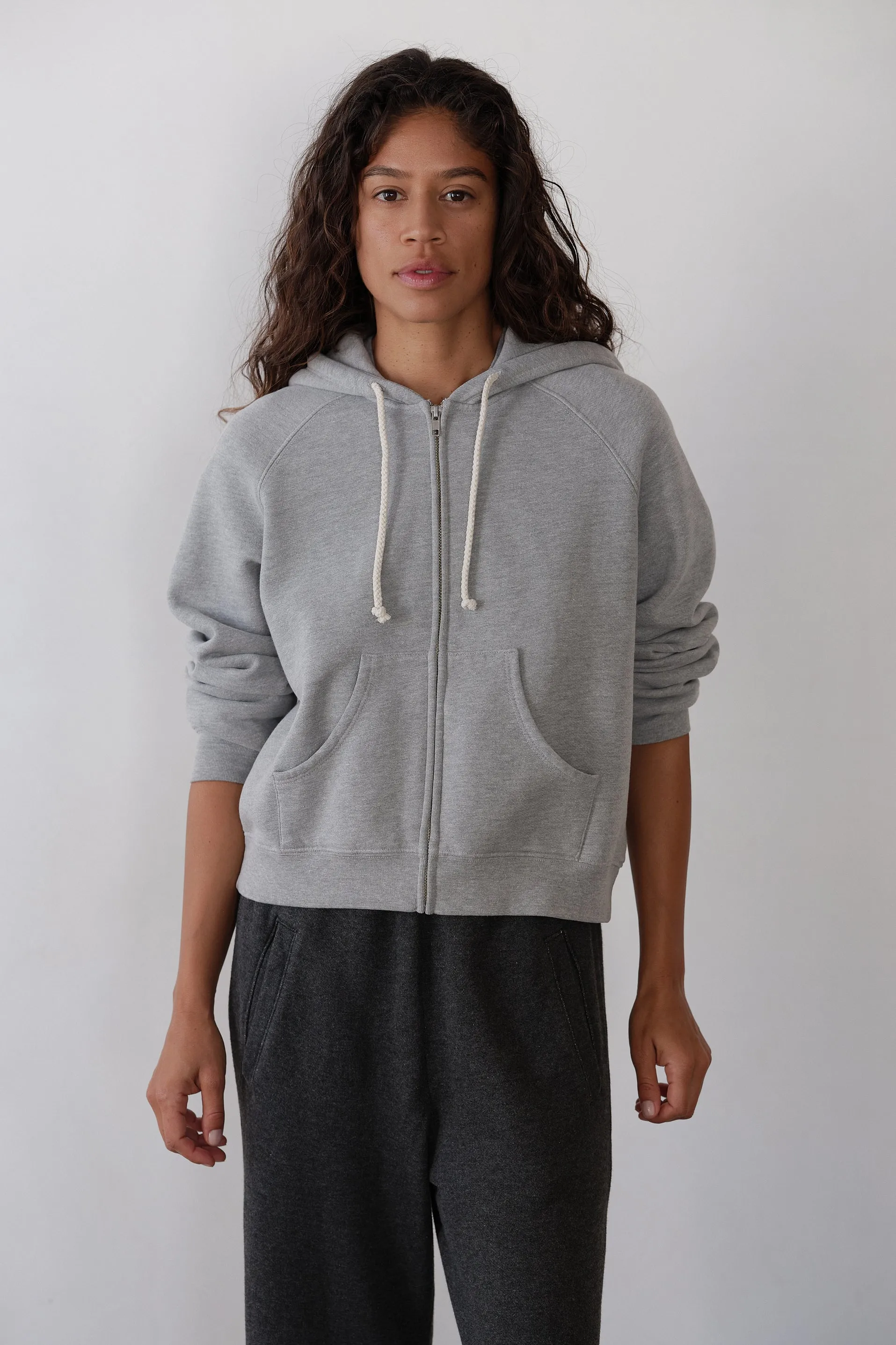 The Eco-Fleece Zip Up Sweatshirt sold by DONNI. product image thumbnail 3