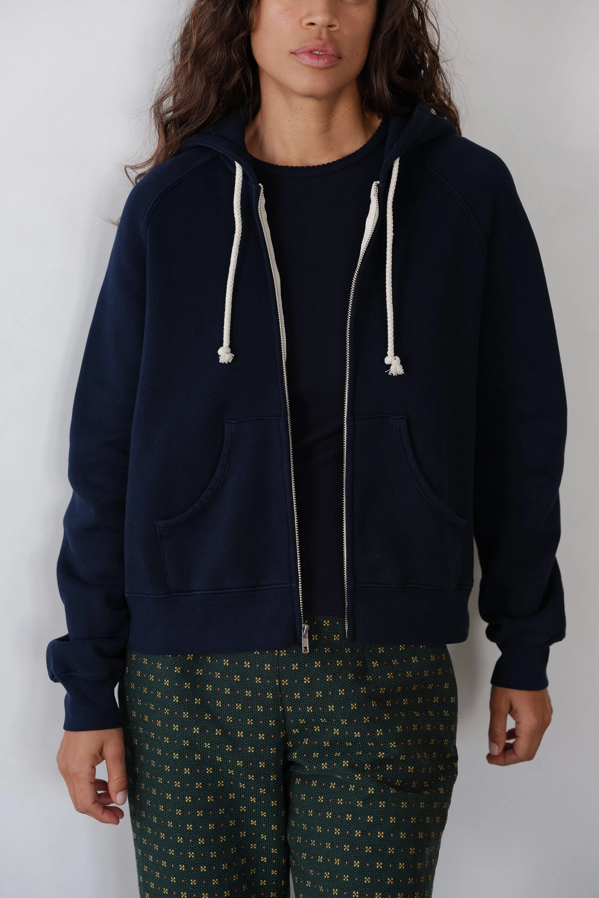 The Eco-Fleece Zip Up Sweatshirt sold by DONNI. product image thumbnail 3