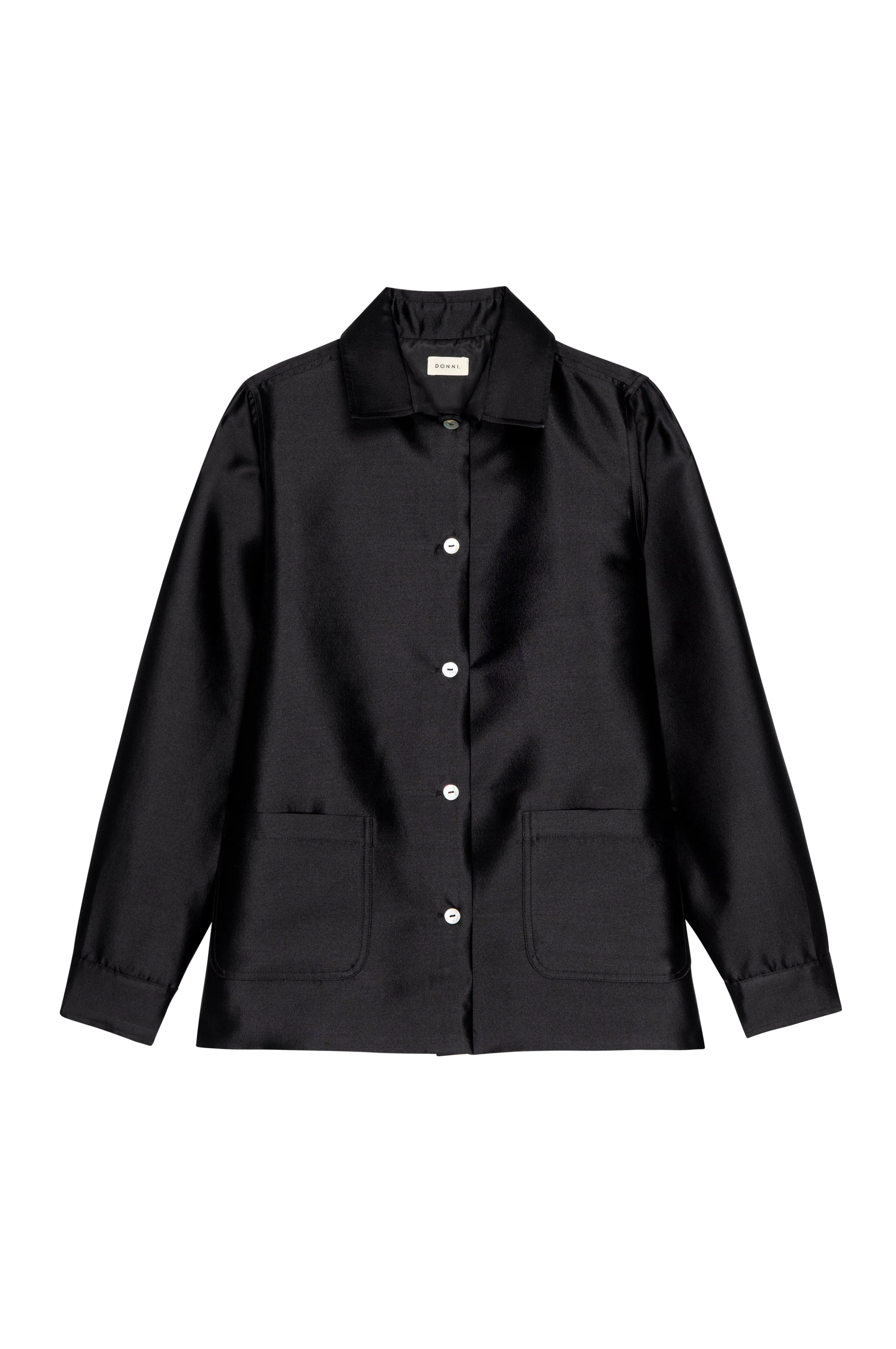 The Satin Jacket sold by DONNI. product image thumbnail 2