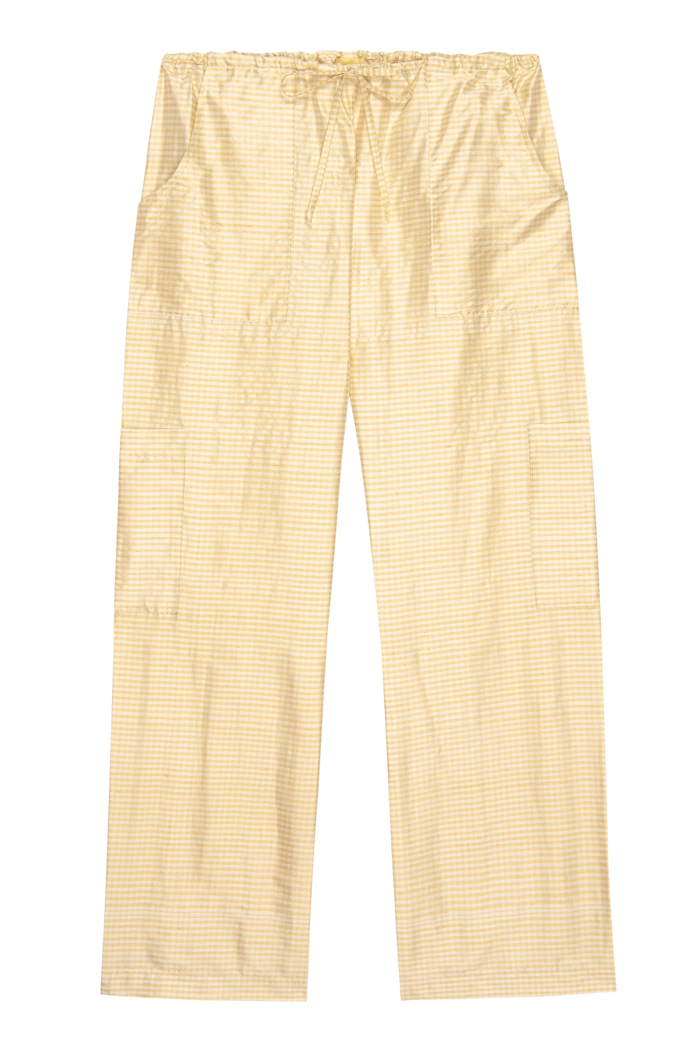 The Taffeta Drawstring Cargo Pant sold by DONNI. product image thumbnail 2